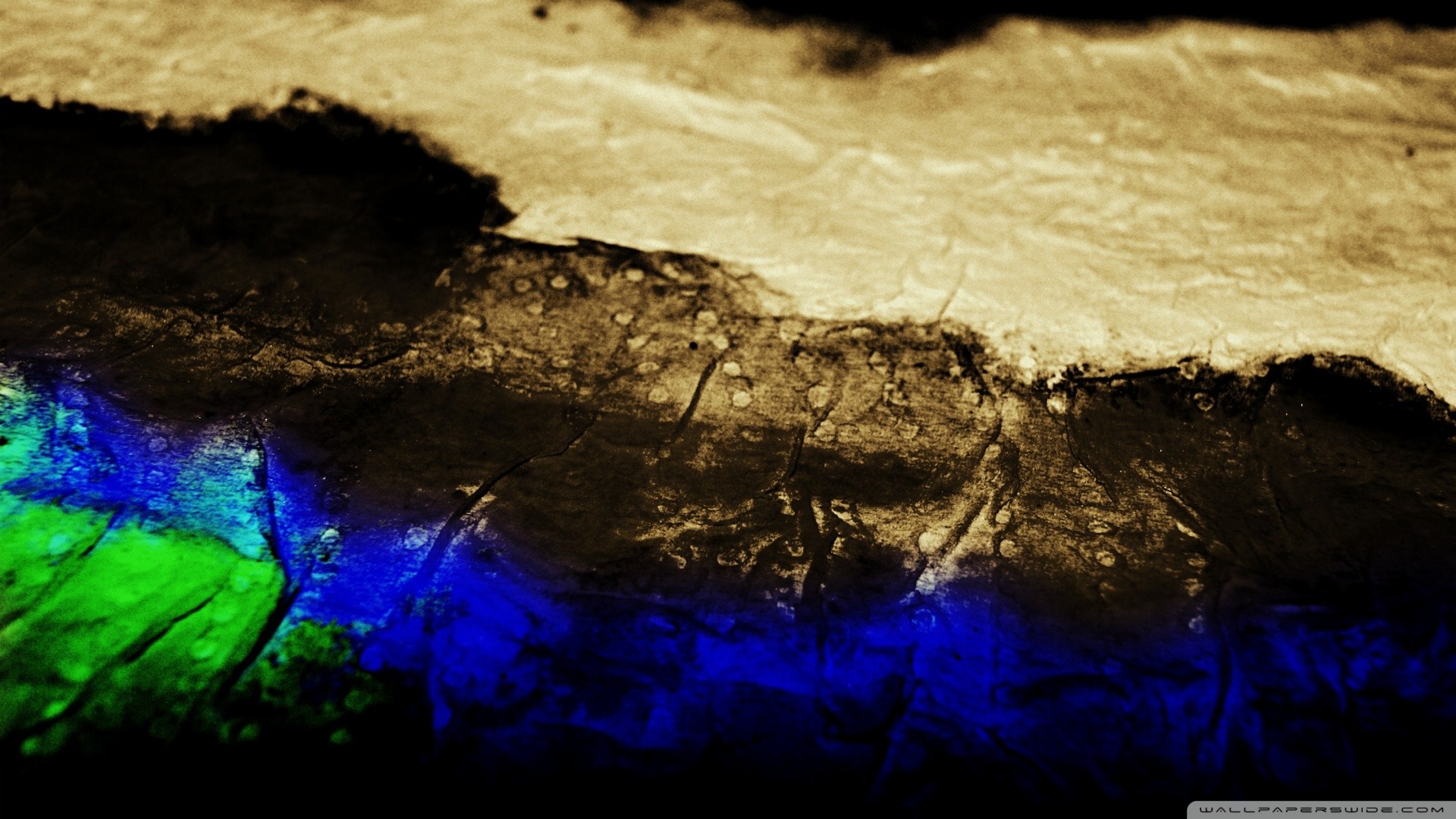 Arte astratta, Texture, Blu, Seppia, sfondo per desktop