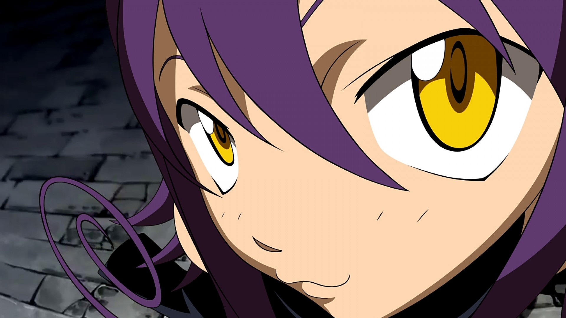 Blair, Soul Eater, Primo piano, Occhi gialli, 1920x1080, immagine di sfondo