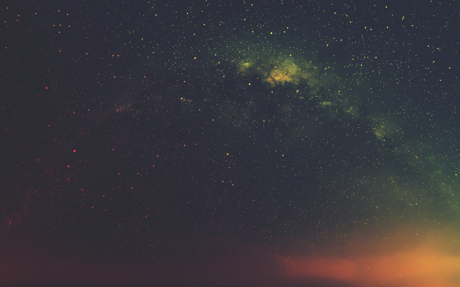 Via Lattea, Cielo stellato, Notte, Full HD, sfondo per desktop