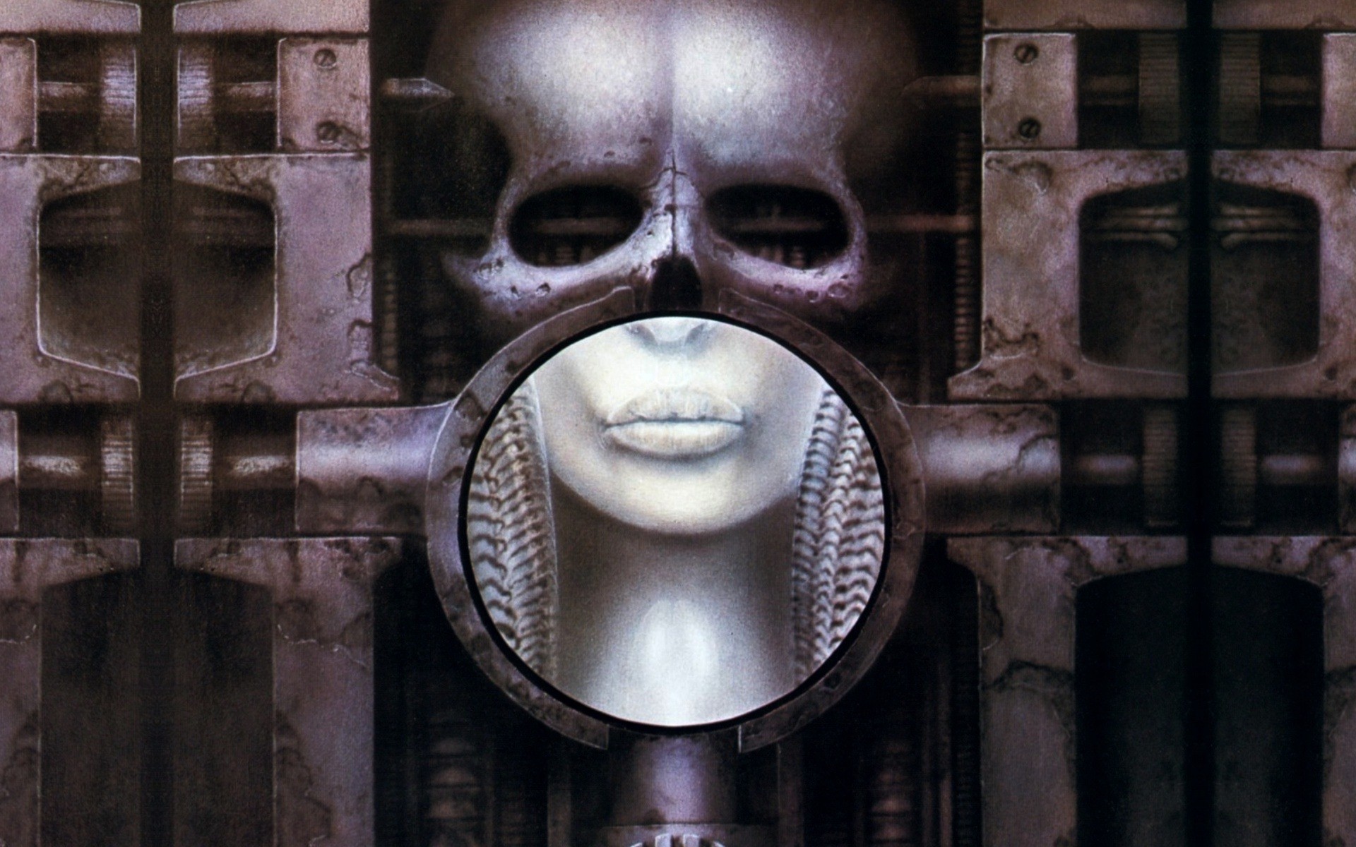 Brain Salad Surgery, Emerson, Lake & Palmer, H. R. Giger, Copertina album, Biomeccanico, sfondo Full HD