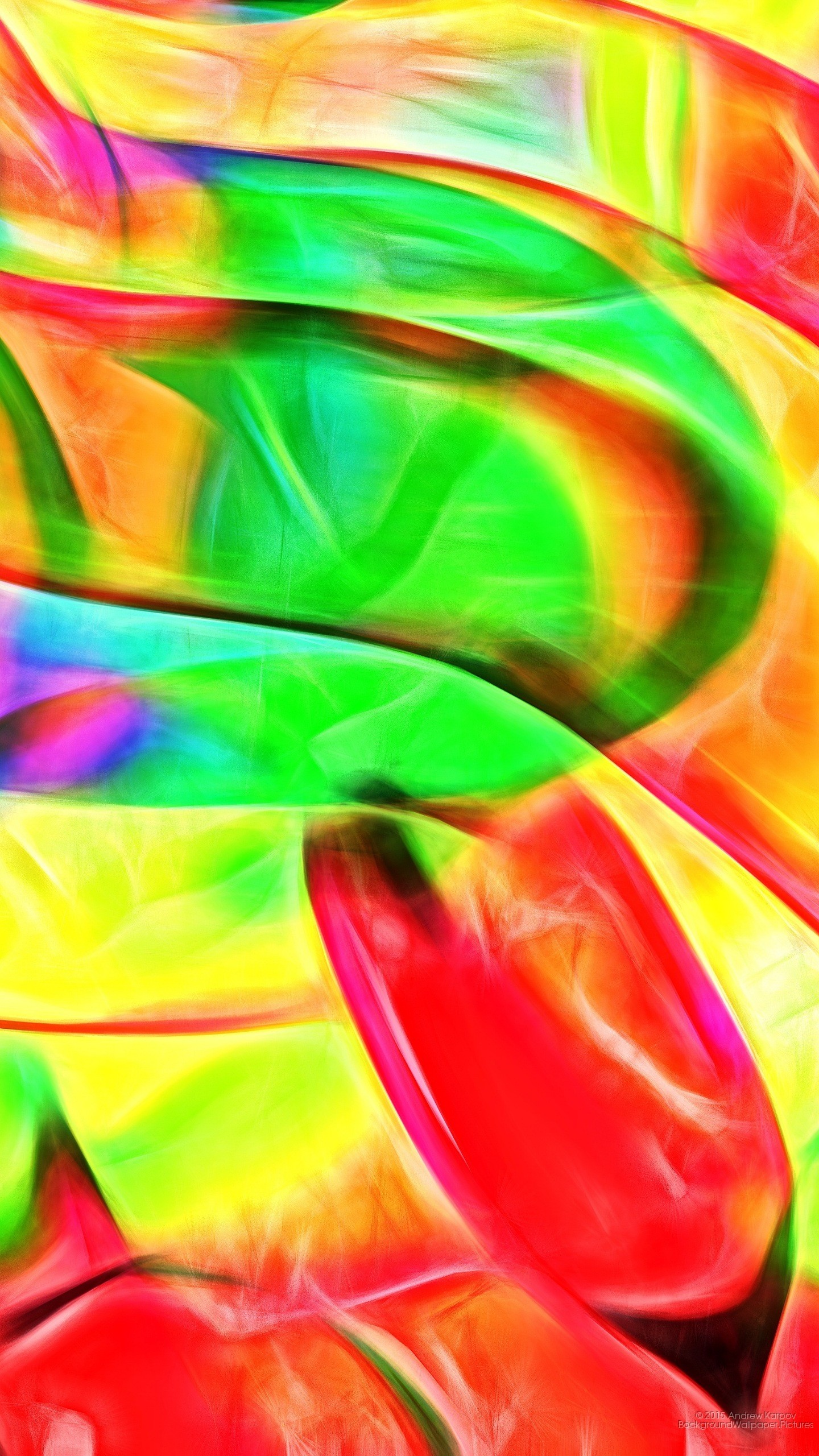 Astratto, Colori fluo, Arte digitale, wallpaper per iPhone e Android