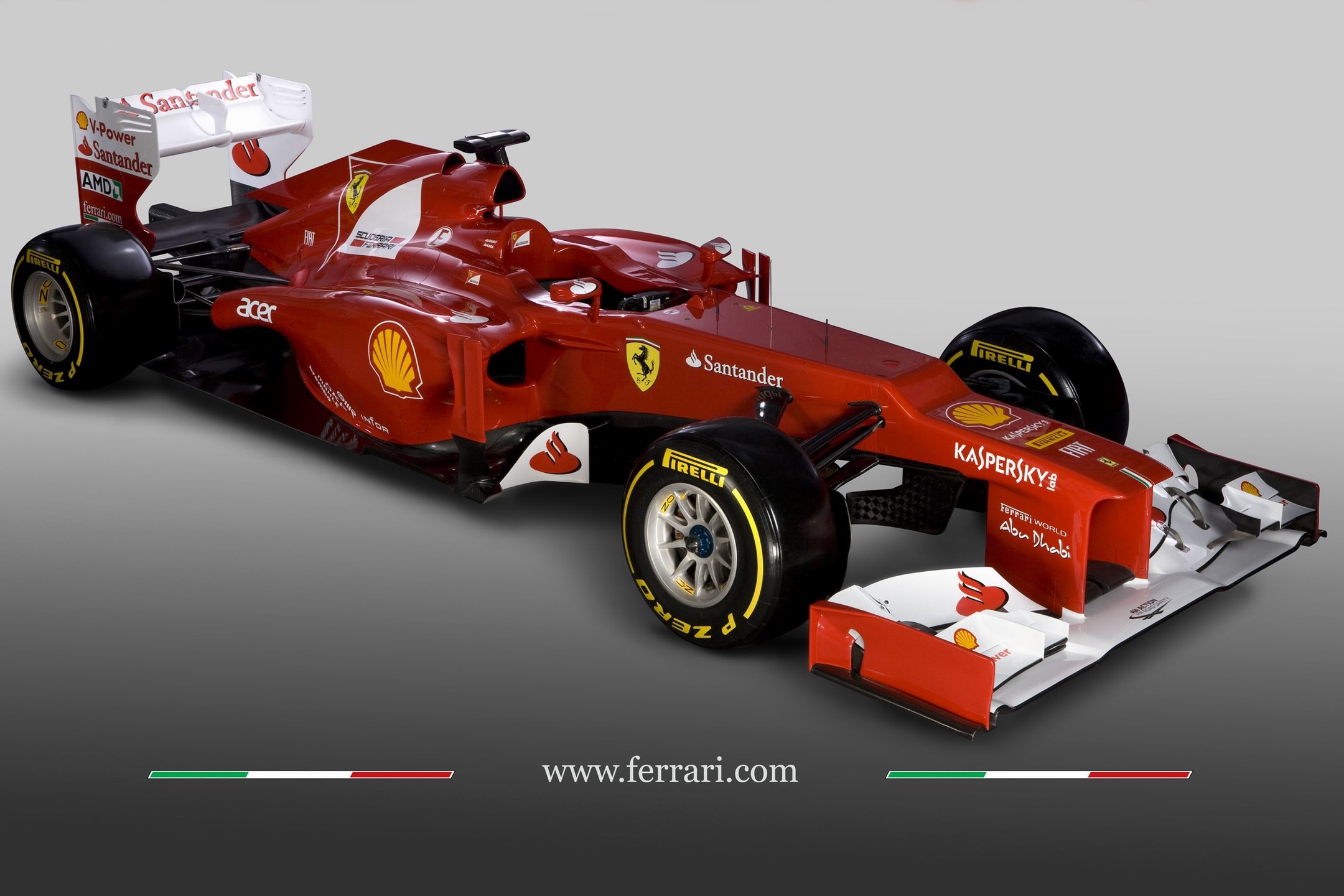 Ferrari F10, Scuderia Ferrari, Formula 1, Monoposto, Full HD, sfondo desktop