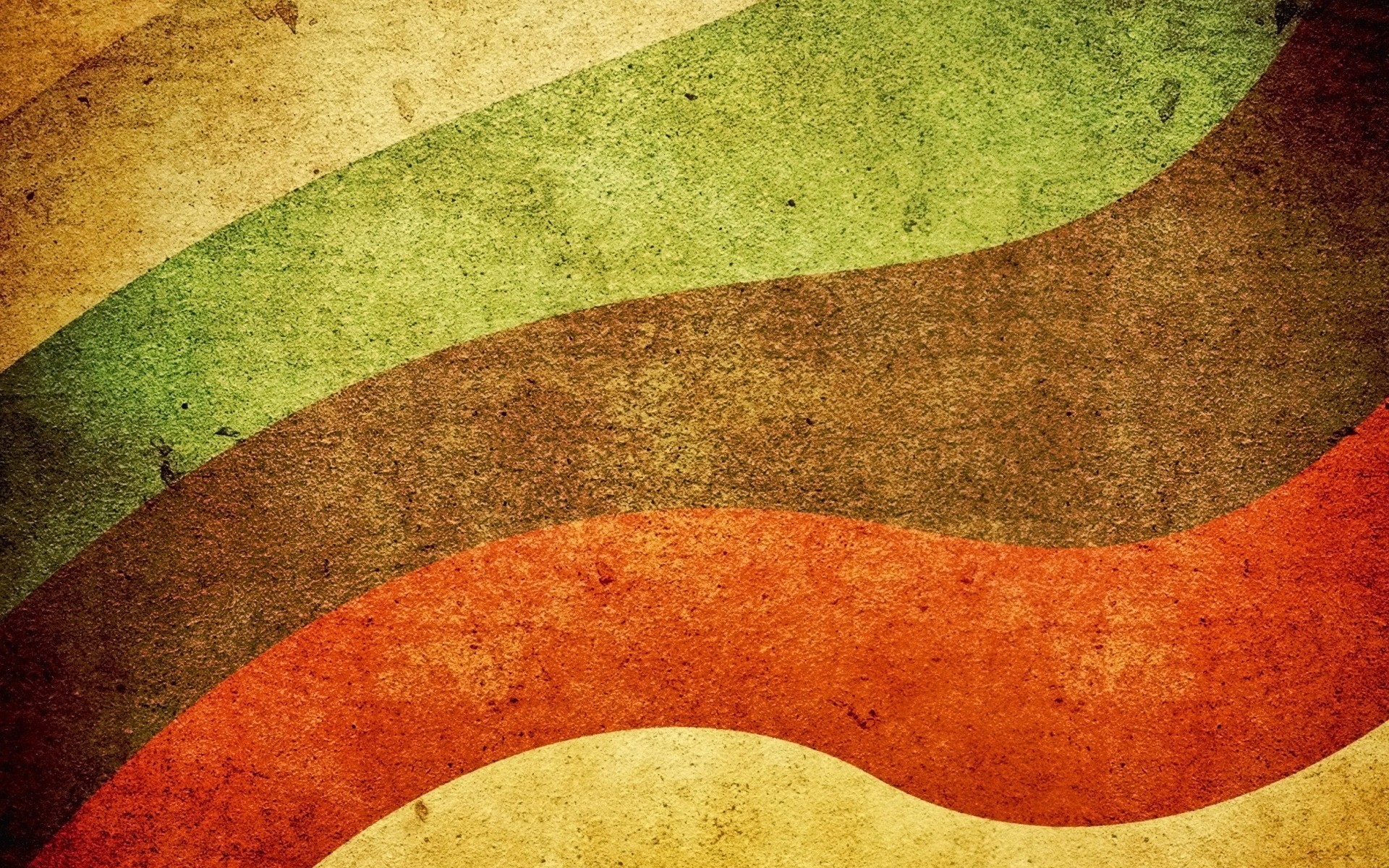 Texture, Onde, Retrò, Verde, Arancione, 1920x1200, wallpaper desktop