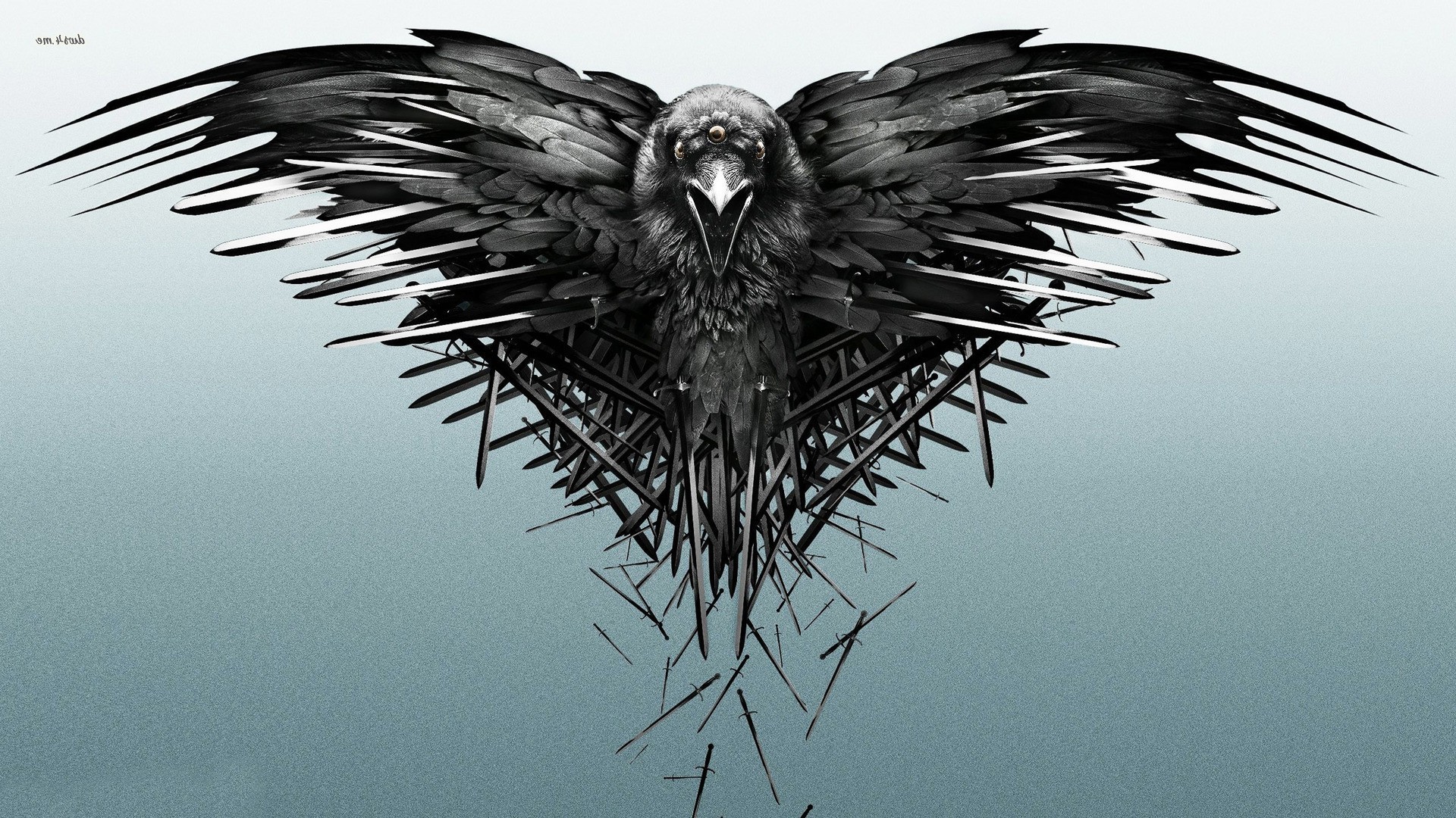 Corvo a tre occhi, Il Trono di Spade, Stagione 4, Ali, 16:9 Full HD, sfondo widescreen