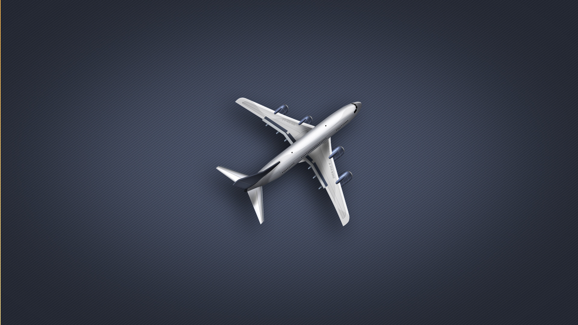 Aereo, Minimalista, Sfondo grigio, Full HD, wallpaper per portatile