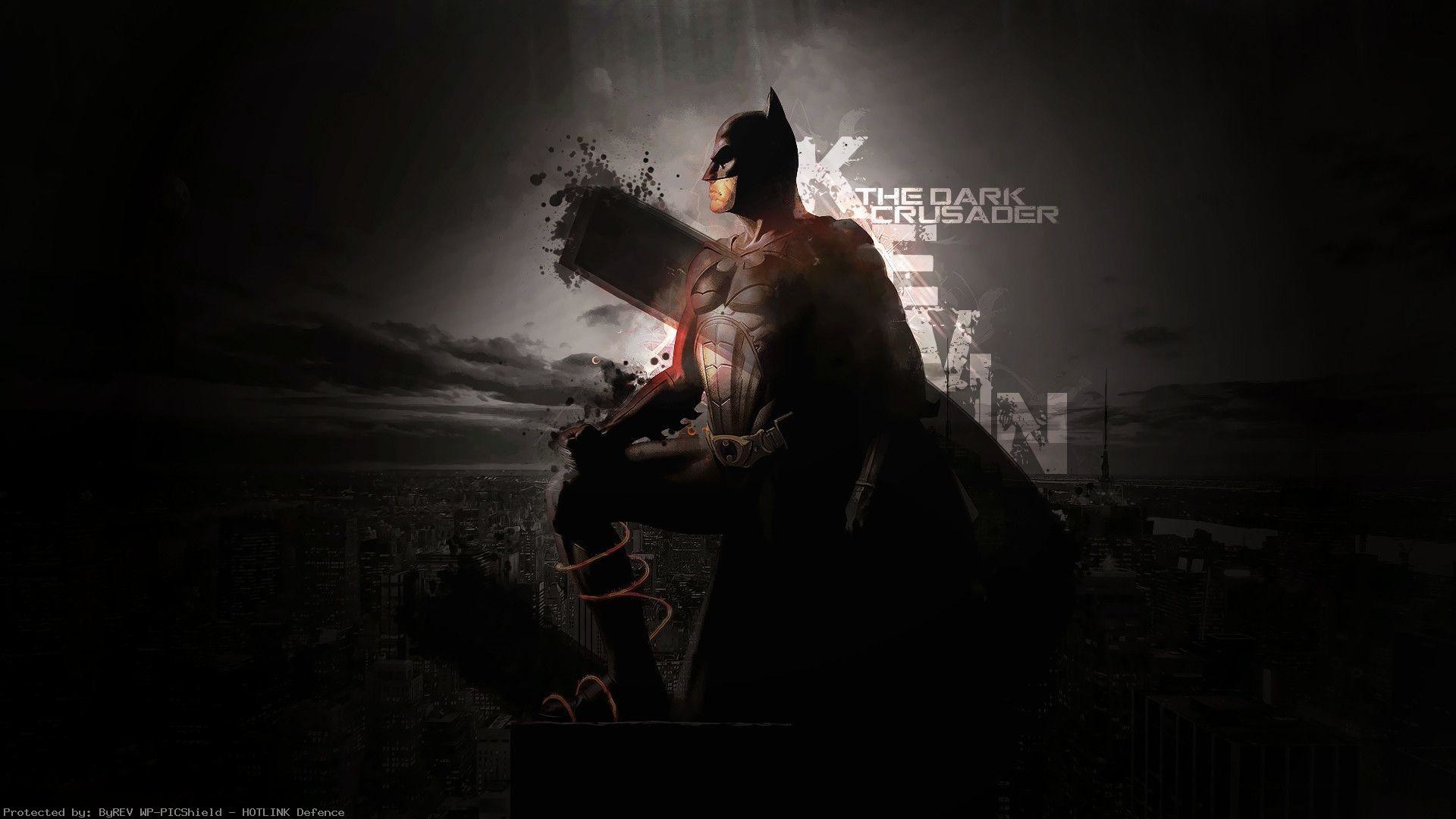 Batman, Il cavaliere oscuro, Tipografia, Full HD, sfondo per PC e portatile