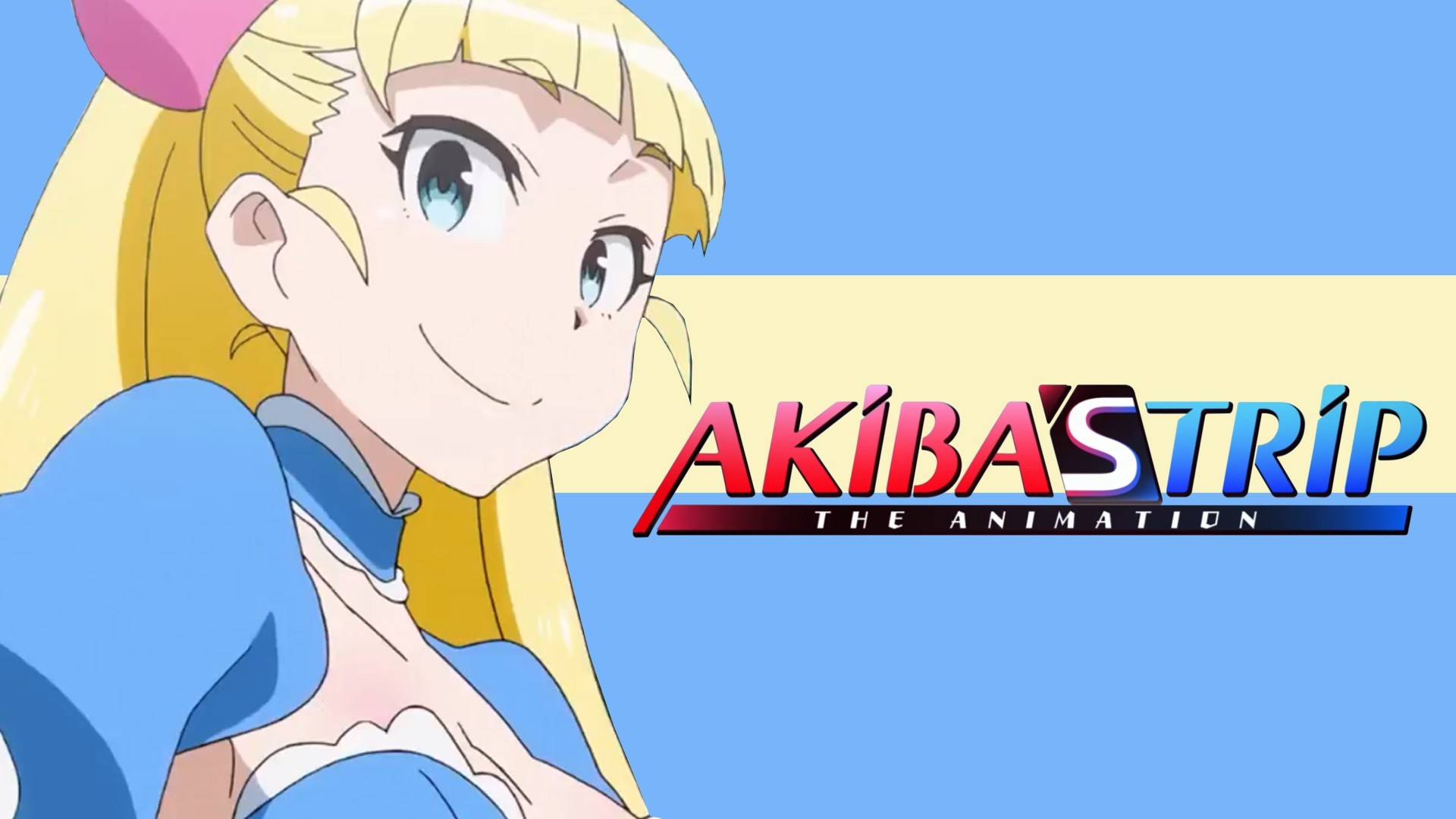 Akiba's Trip: The Animation, Arisa Kubota, Logo, Anime, 16:9 Full HD, wallpaper widescreen