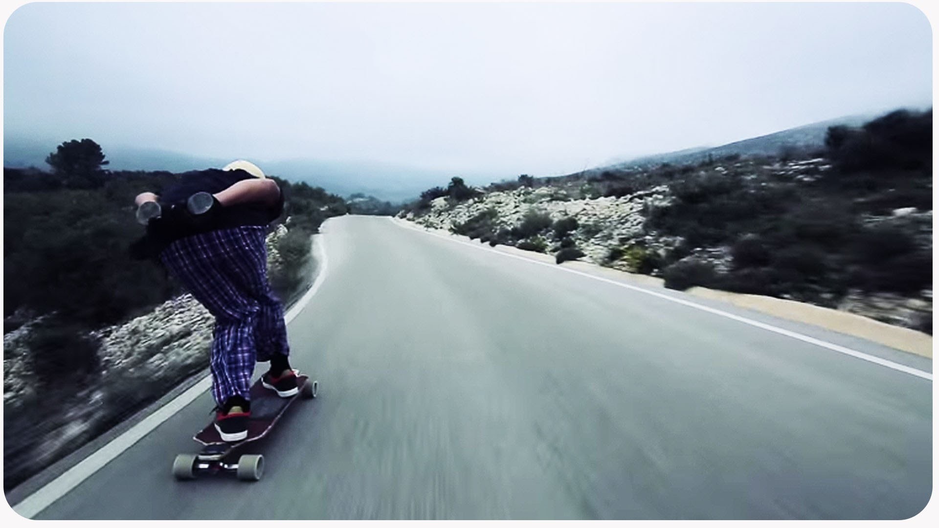 Longboard, Downhill, Strada, Mosso, Full HD, sfondo per PC e portatile