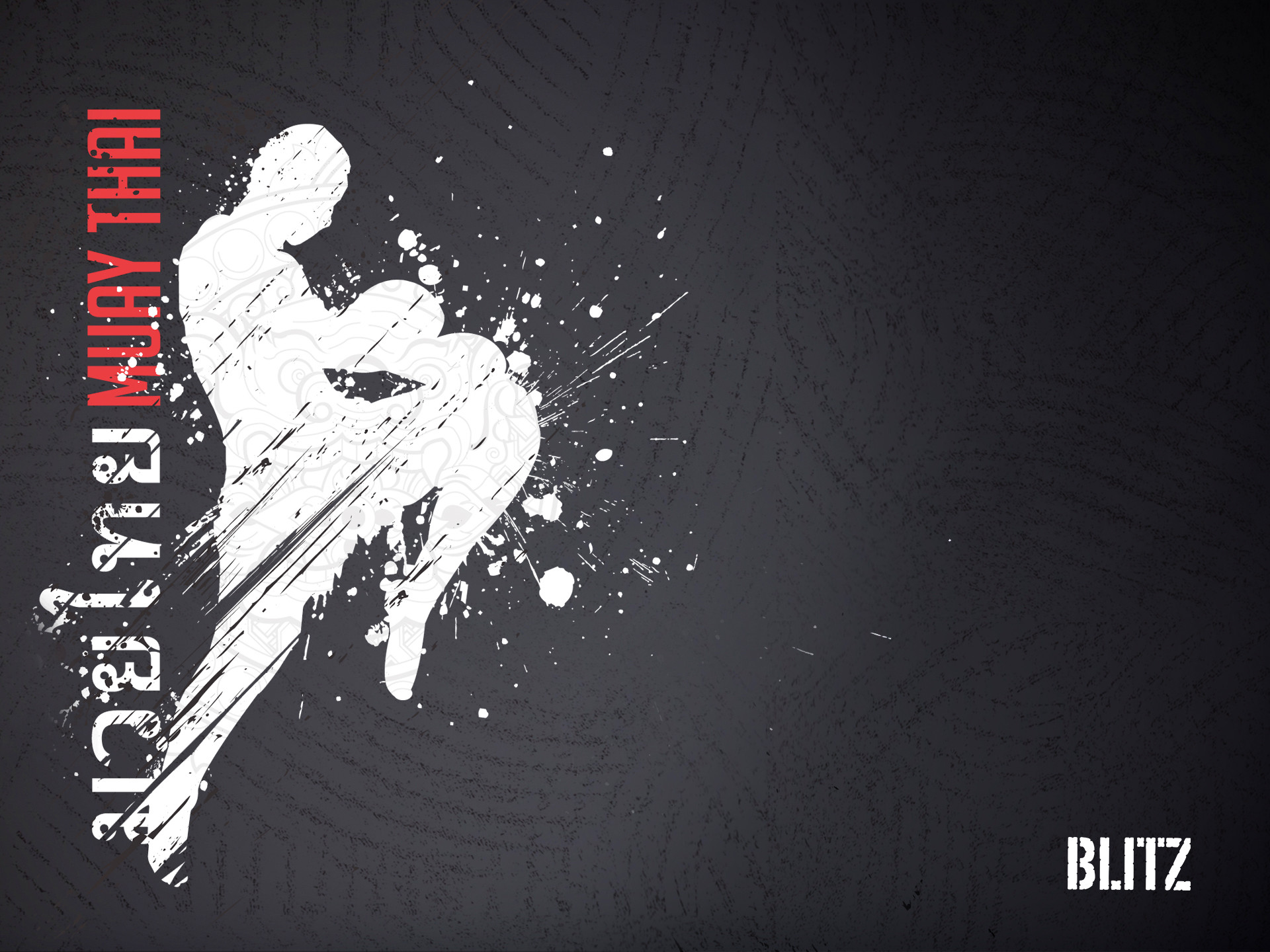 Muay Thai, Silhouette, Ginocchiata, Sfondo nero, Full HD, schermata di blocco iPad