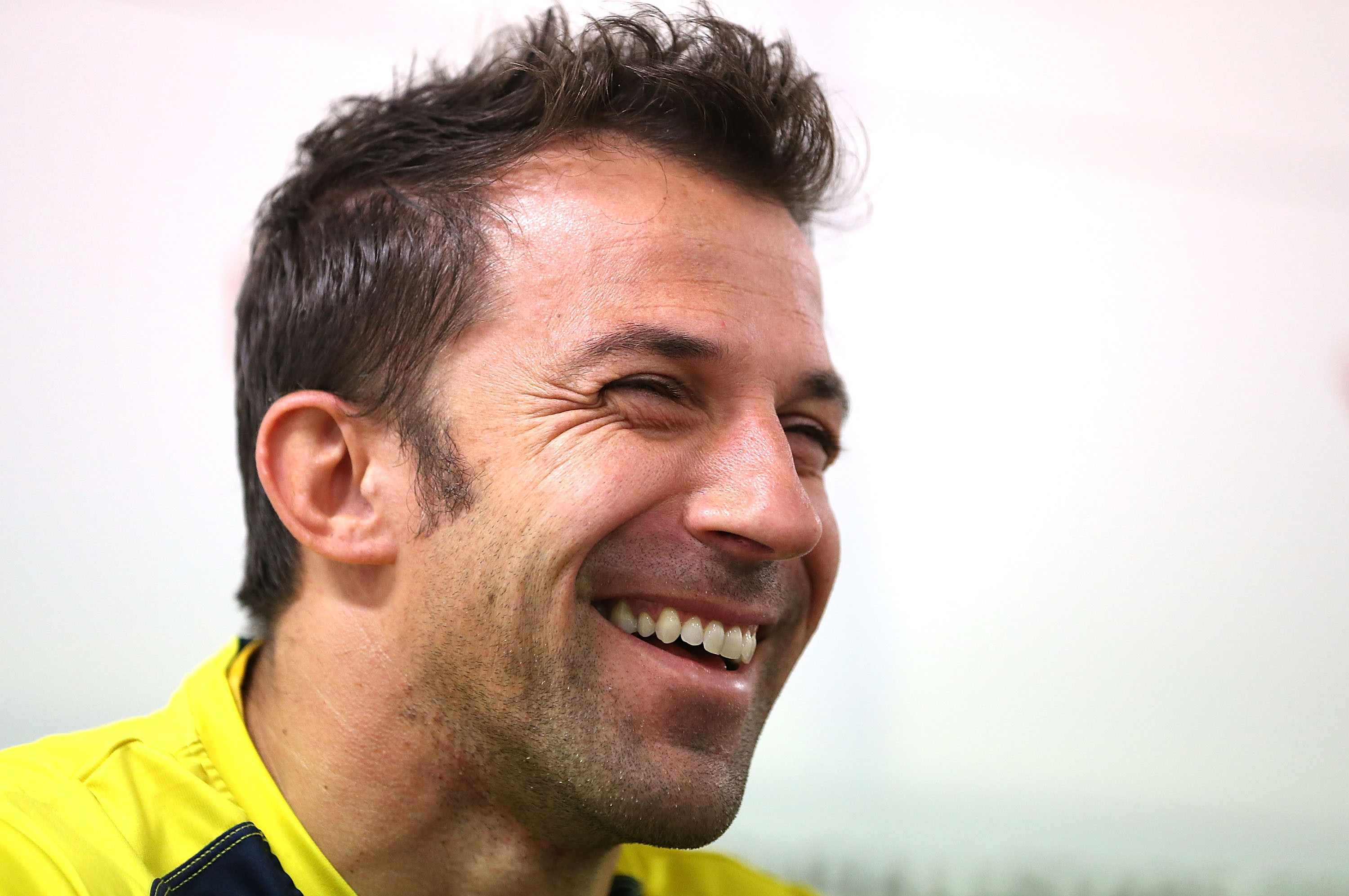 Alessandro Del Piero, Sorriso, Ritratto, Primo piano, 2K, sfondo per PC