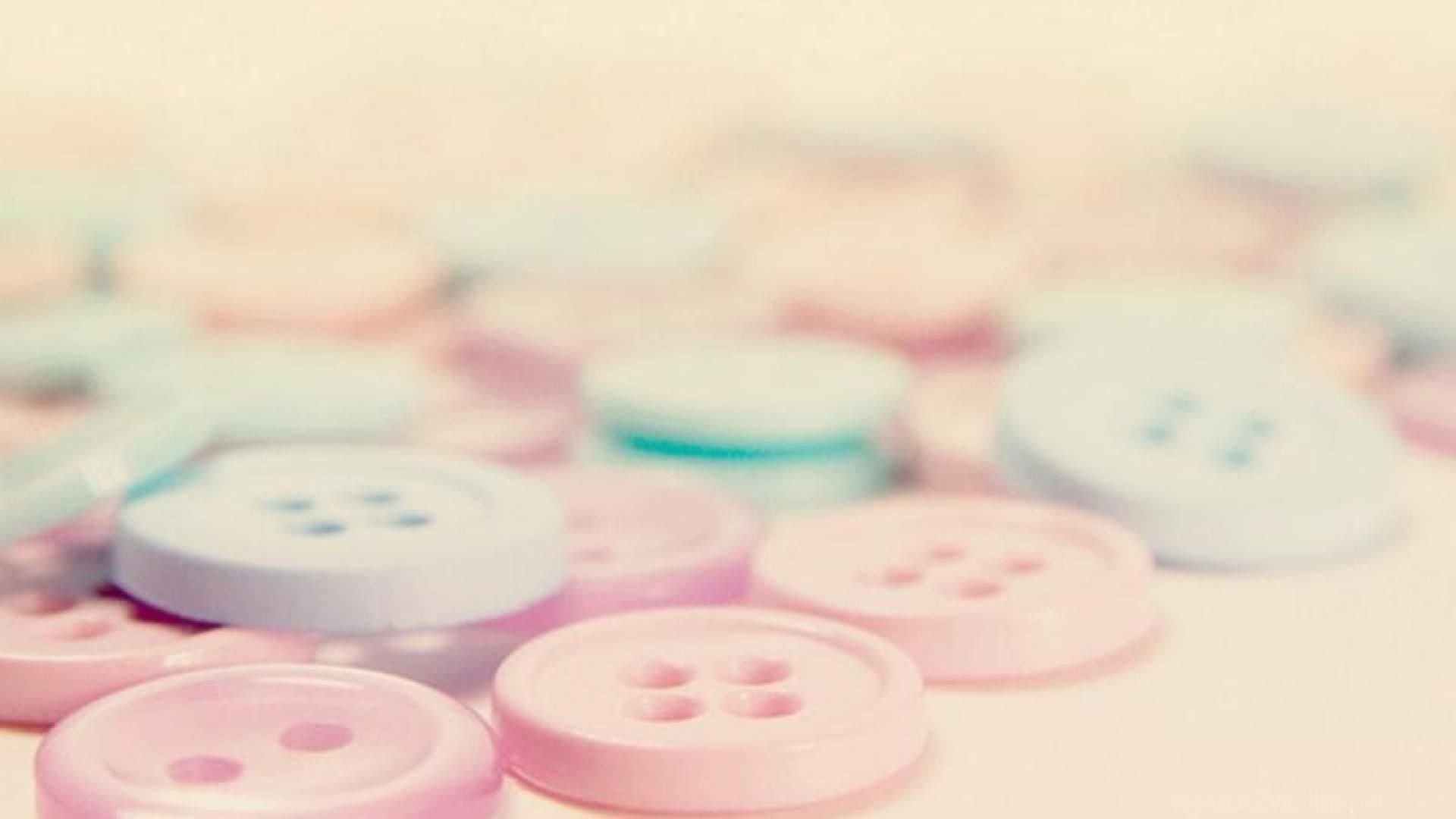 Bottoni, Rosa, Azzurro, Primo piano, 16:9 Full HD, sfondo widescreen