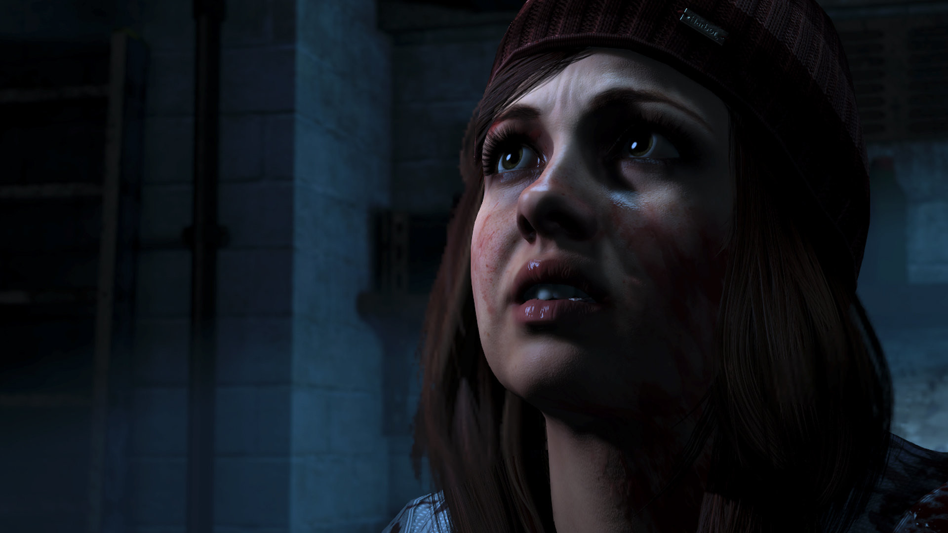Until Dawn, Ashley, Paura, Primo piano, Full HD, sfondo Windows 11