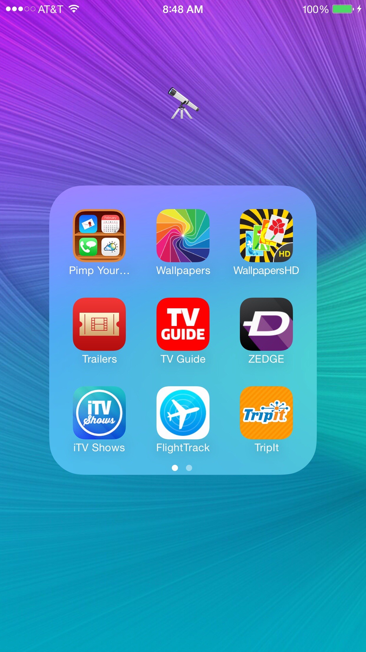 Schermata home, Icone app, Viola, Sfumature, sfondo iPhone 6 verticale