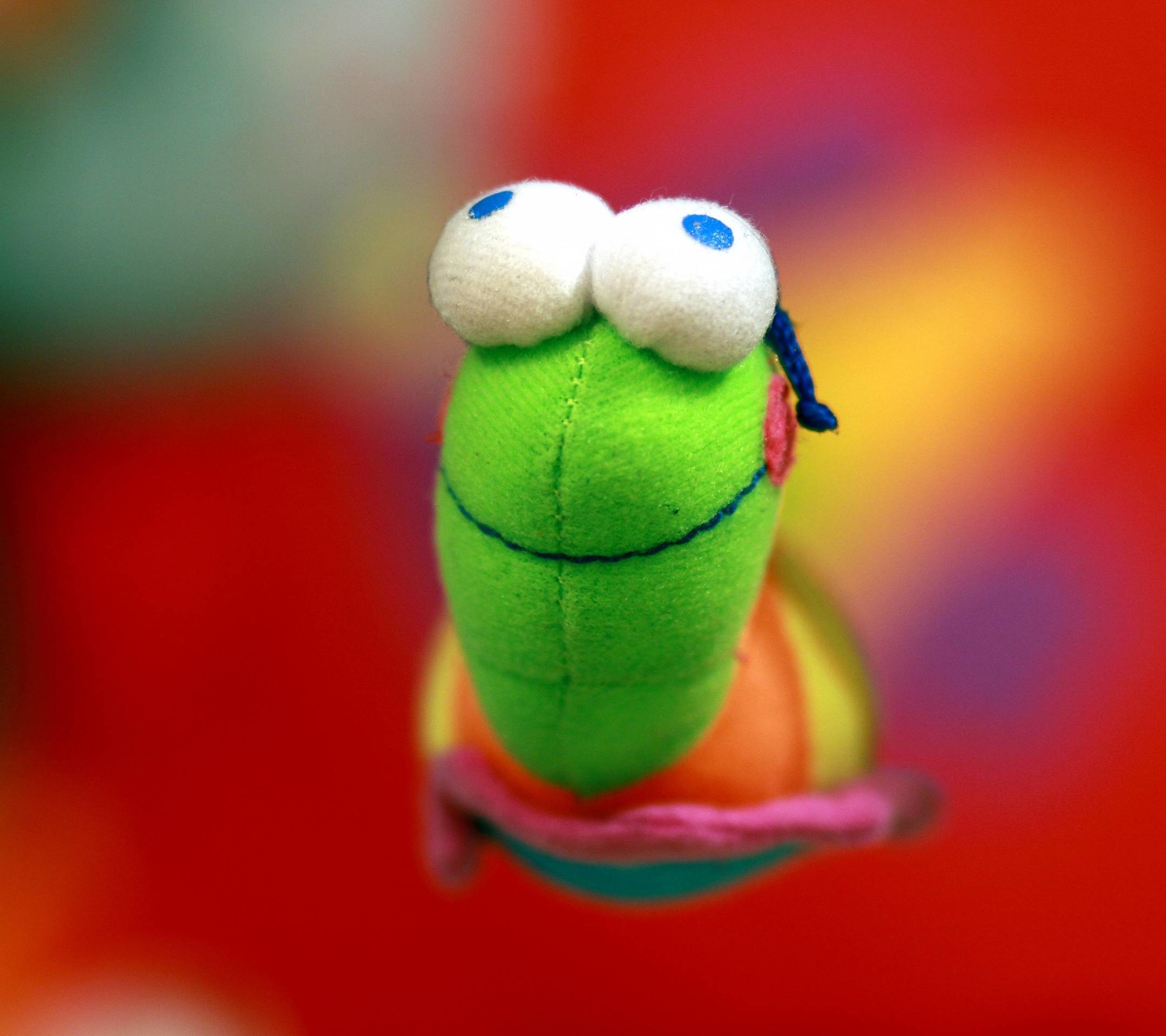 Peluche, Rana, Rosso, Bokeh, schermata di blocco Samsung S3