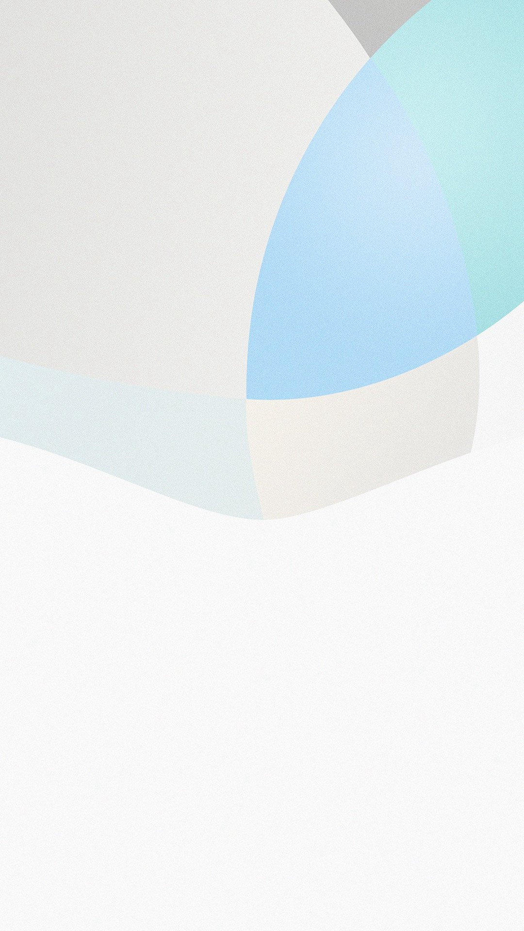 Forme astratte, Bianco, Azzurro, 1080x1920, schermata di blocco iPhone