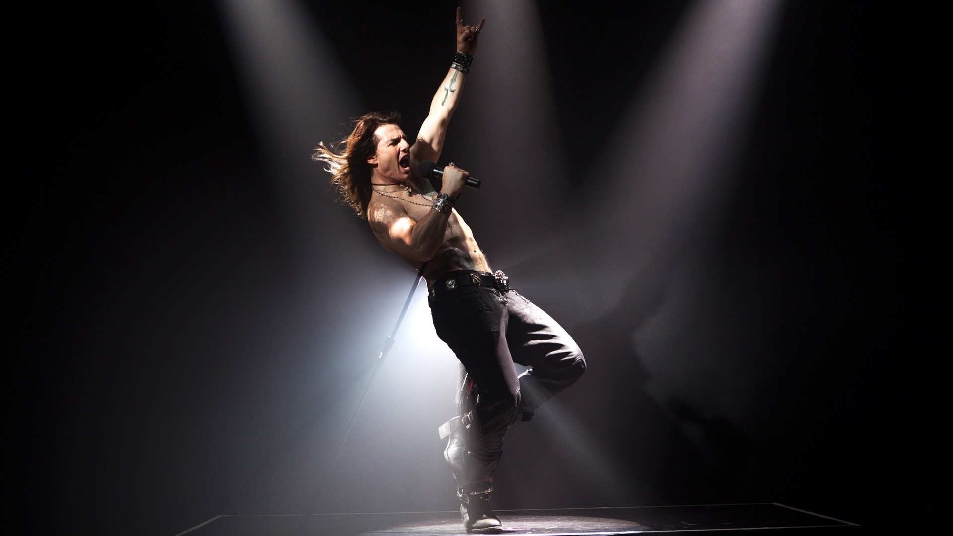 Cantante rock, Concerto, Riflettori, Palco, Full HD 1080p, sfondo desktop