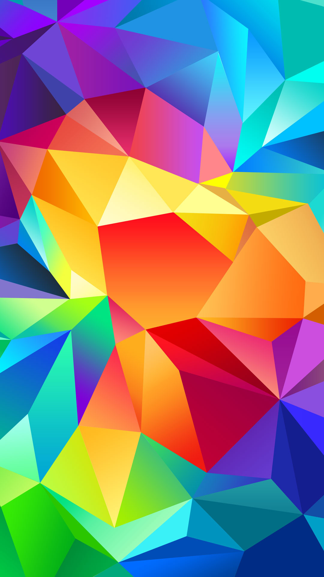Samsung Galaxy S5, Low poly, Colori vivaci, Geometrico, sfondo schermata di blocco iPhone 6