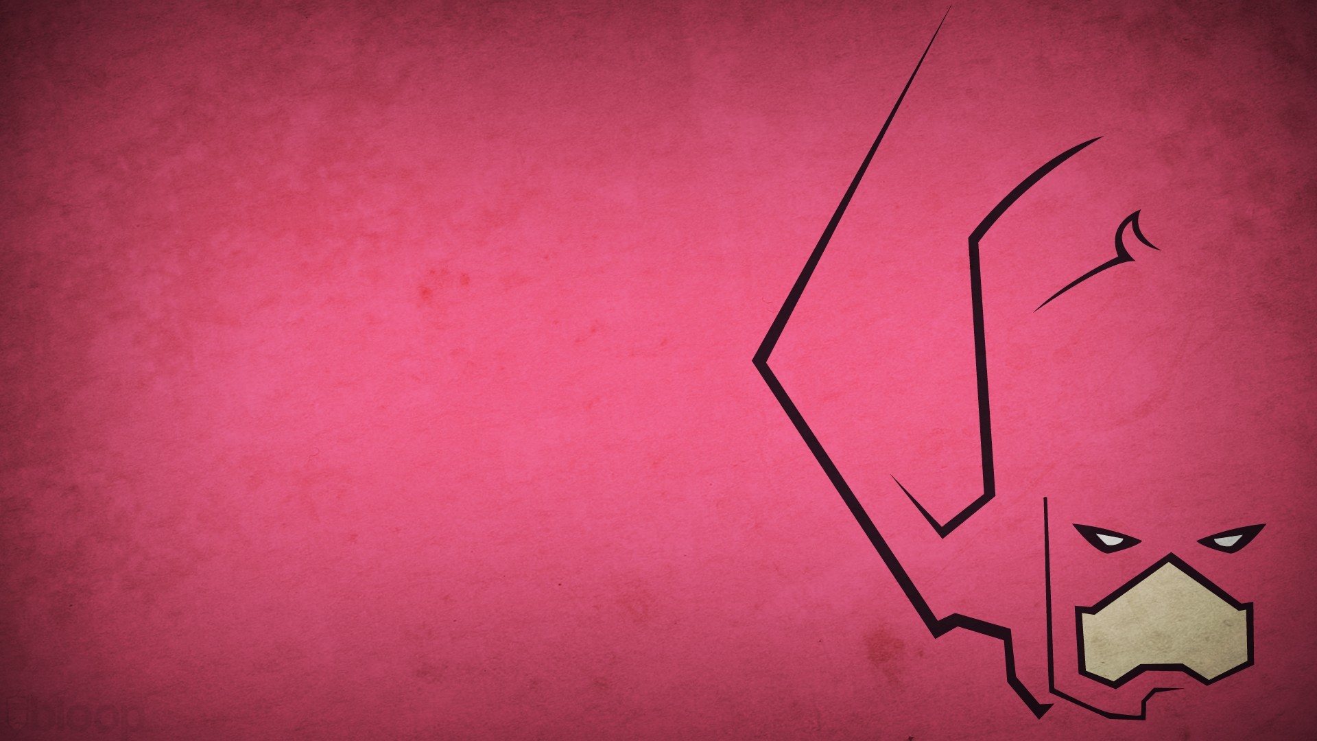 Galactus, Marvel, Minimalista, Sfondo rosa, 16:9 Full HD, wallpaper widescreen