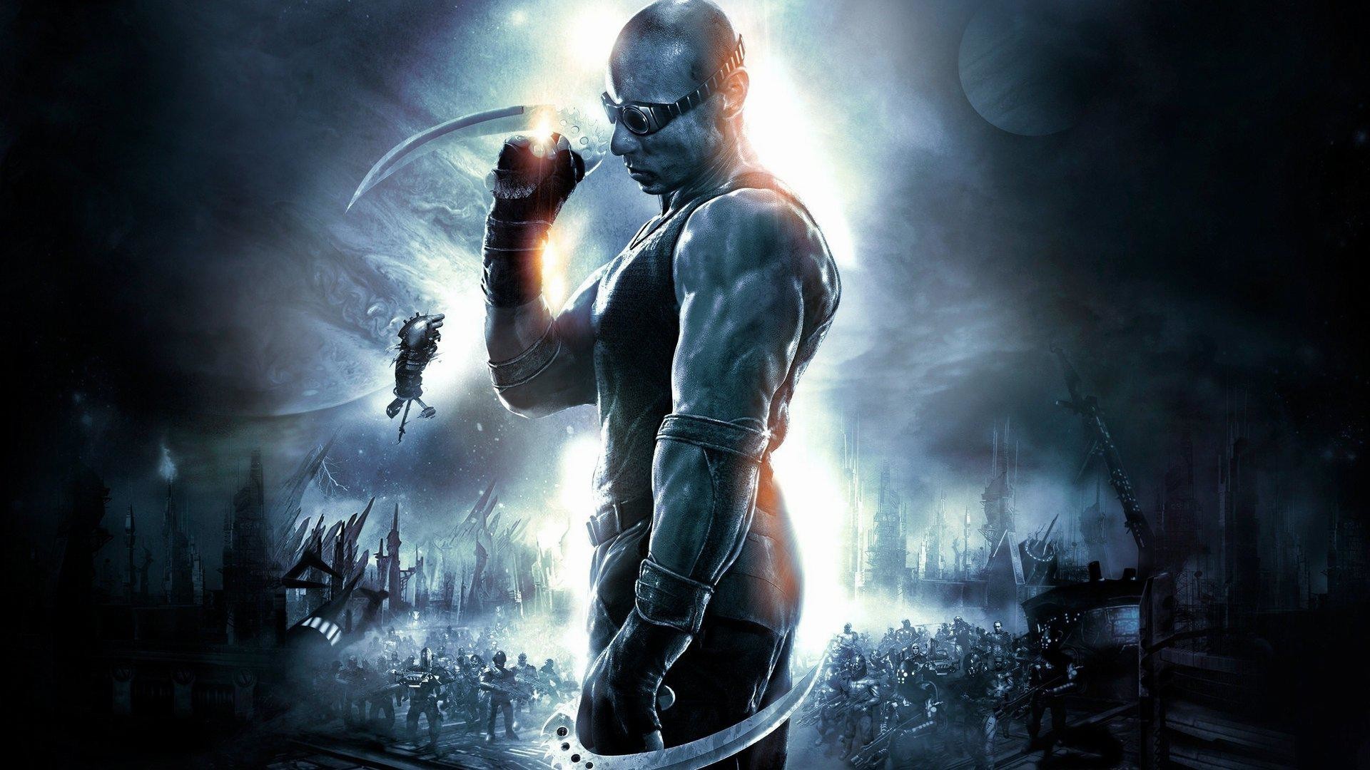Riddick, Vin Diesel, Fantascienza, Full HD, wallpaper per portatile