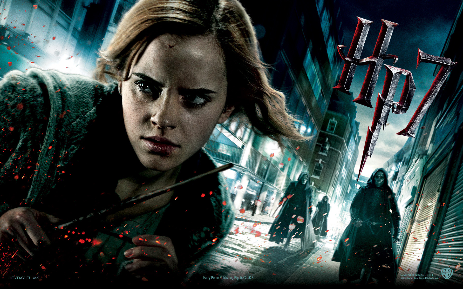 Hermione Granger, Emma Watson, Harry Potter e i Doni della Morte, sfondo desktop 1920x1200