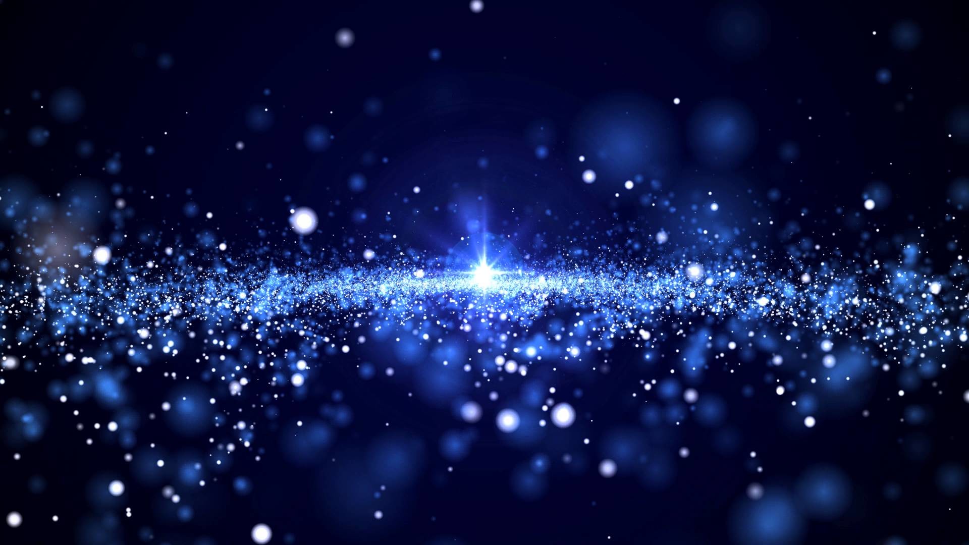 Particelle, Bokeh, Blu, Spazio, Astratto, 1920x1080, immagine di sfondo