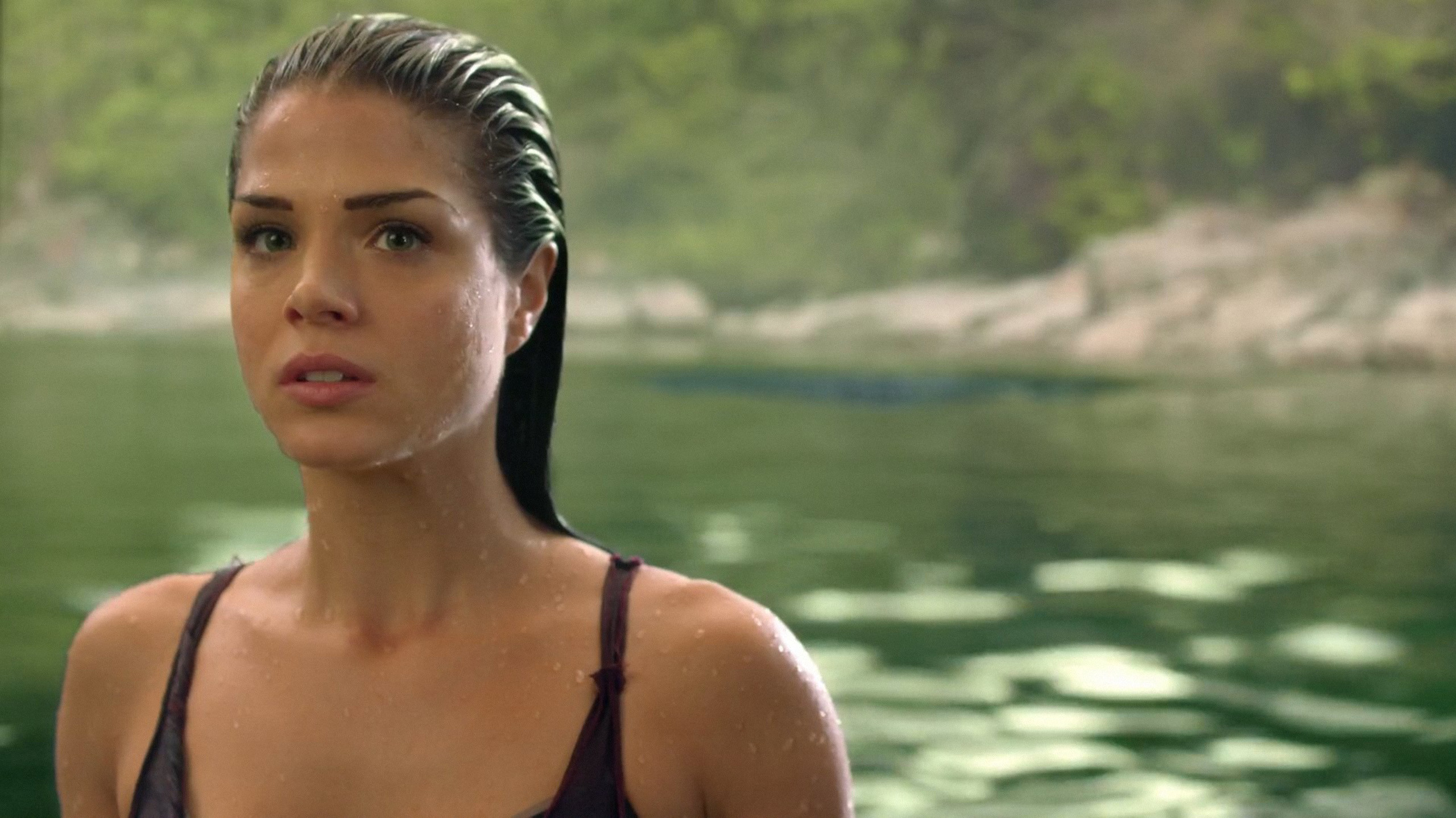 Marie Avgeropoulos, Octavia Blake, The 100, Fiume, 2560x1440, sfondo per PC