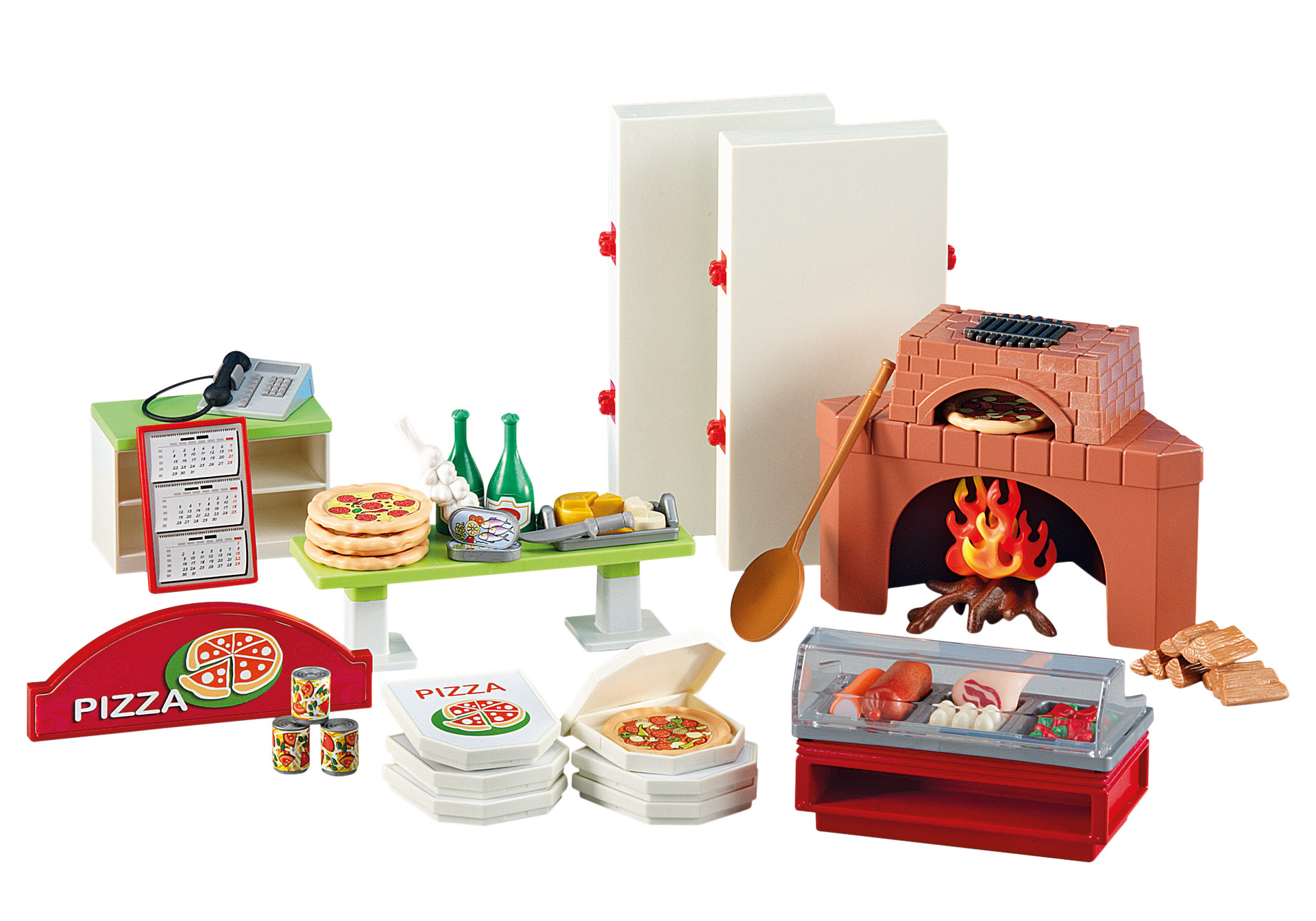 Playmobil, Pizzeria, Forno a legna, Giocattolo, Full HD, sfondo per portatile