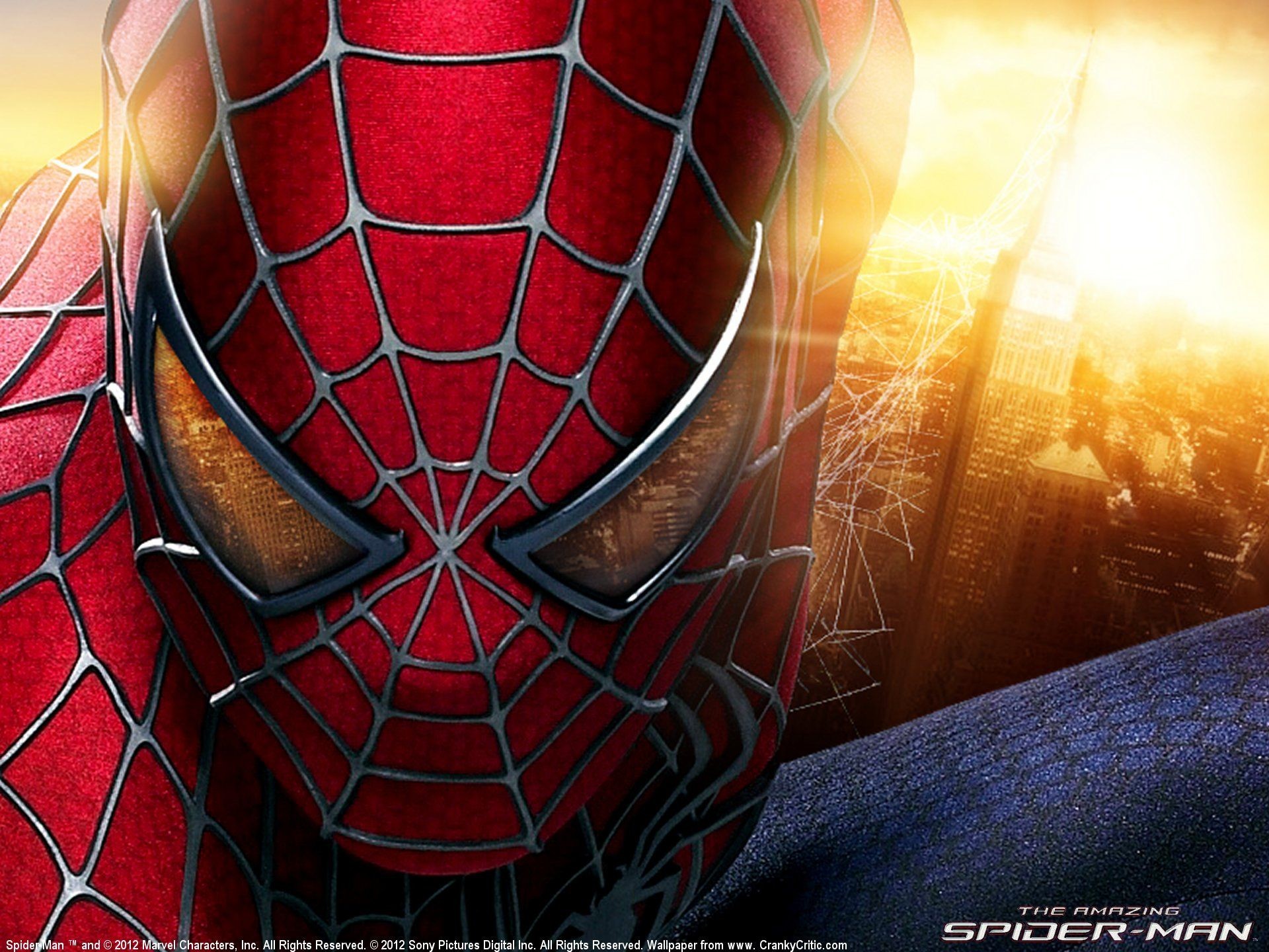 Spider-Man, The Amazing Spider-Man, Maschera, Primo piano, Full HD, sfondo per iPad e tablet