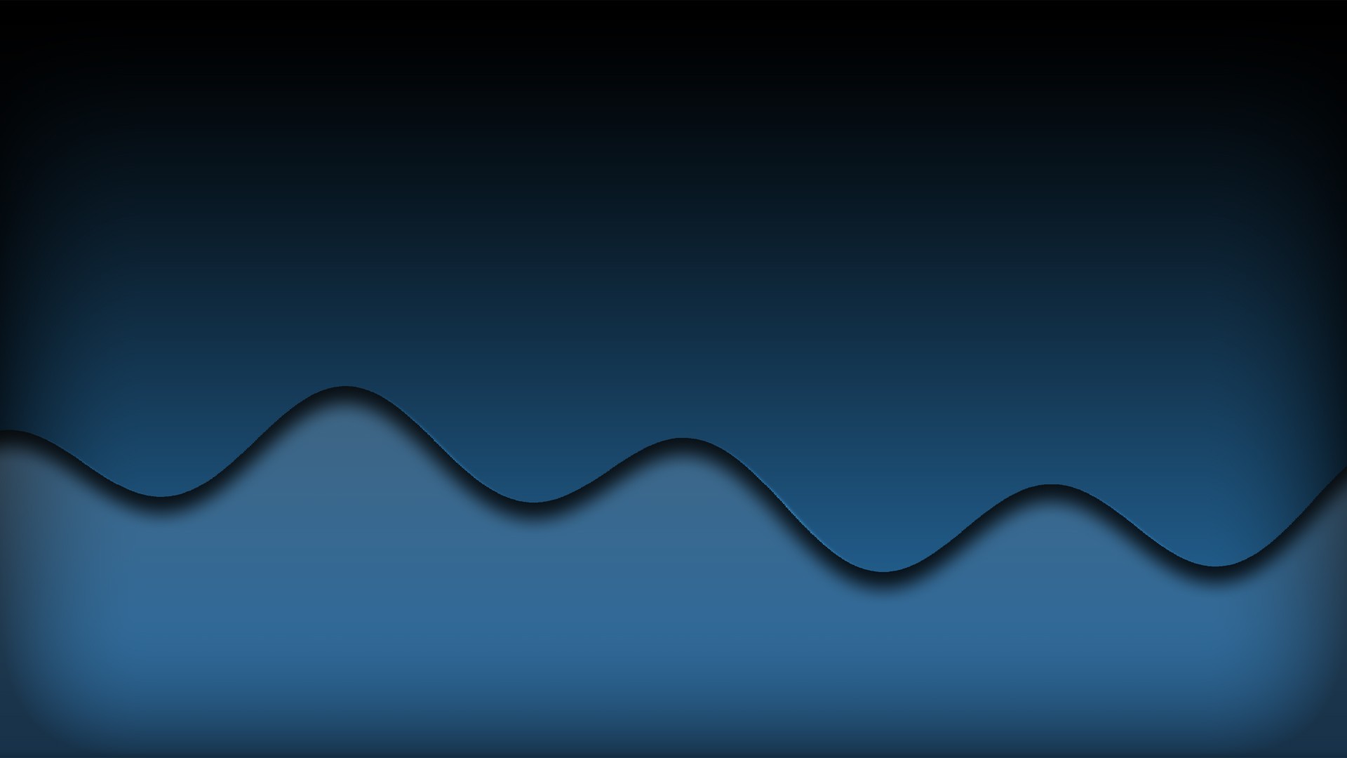 Blu, Onda, Gradiente, 1920x1080, immagine di sfondo