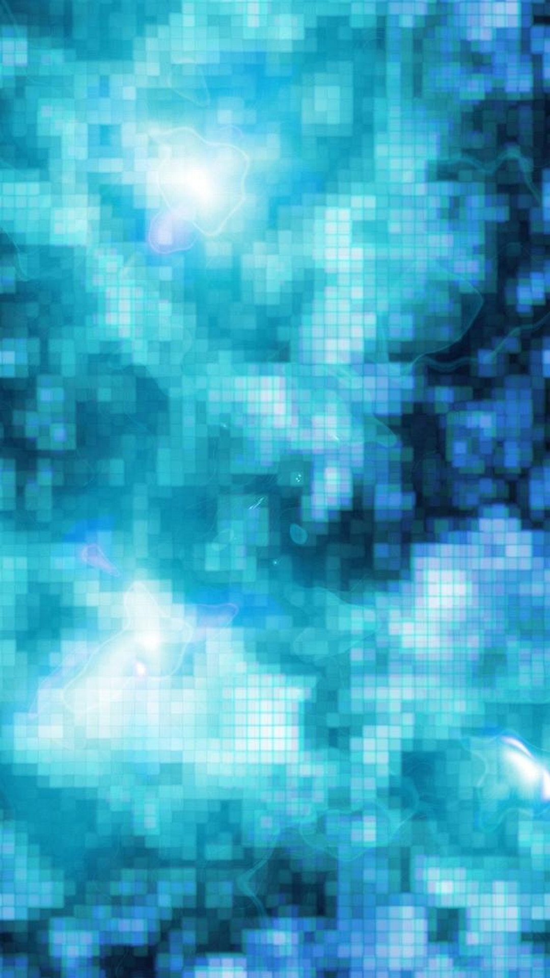 Pixel, Azzurro, Texture, Astratto, Full HD, schermata di blocco del cellulare