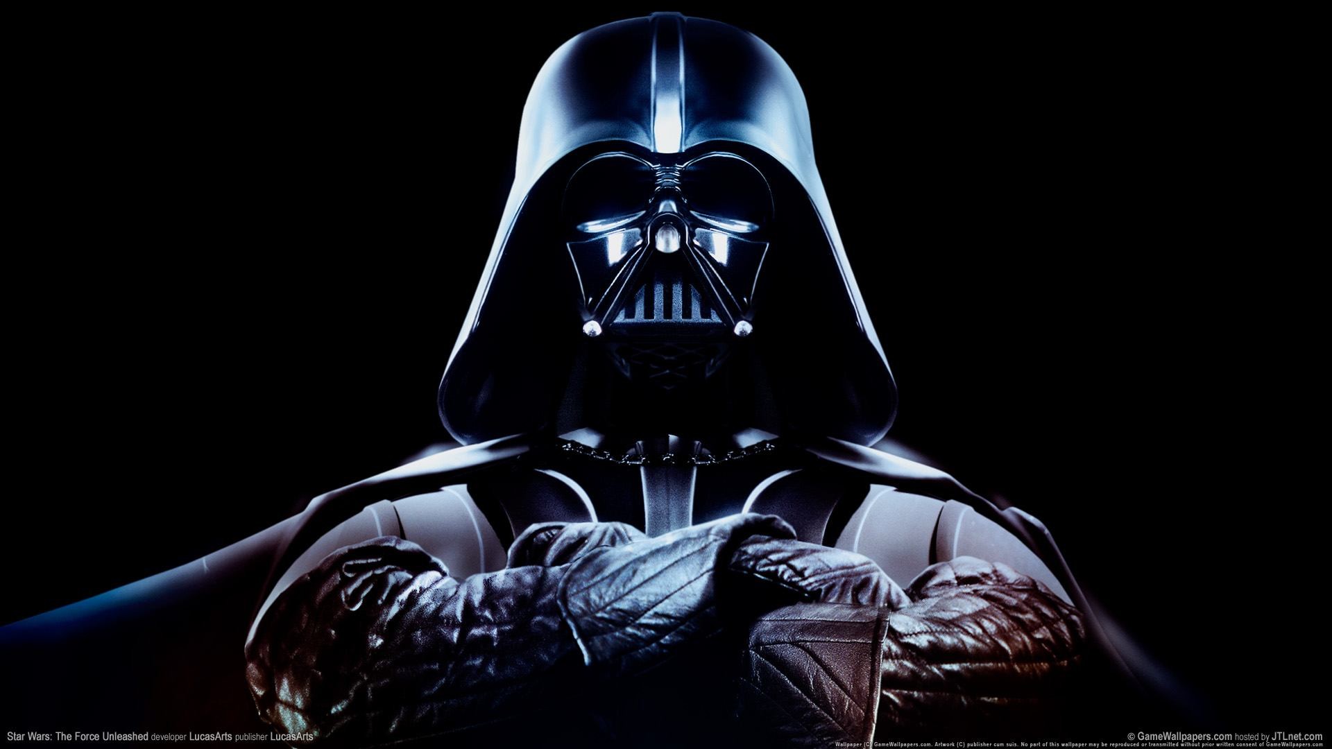 Darth Vader, Star Wars: The Force Unleashed, Star Wars, Sfondo nero, wallpaper Windows 11