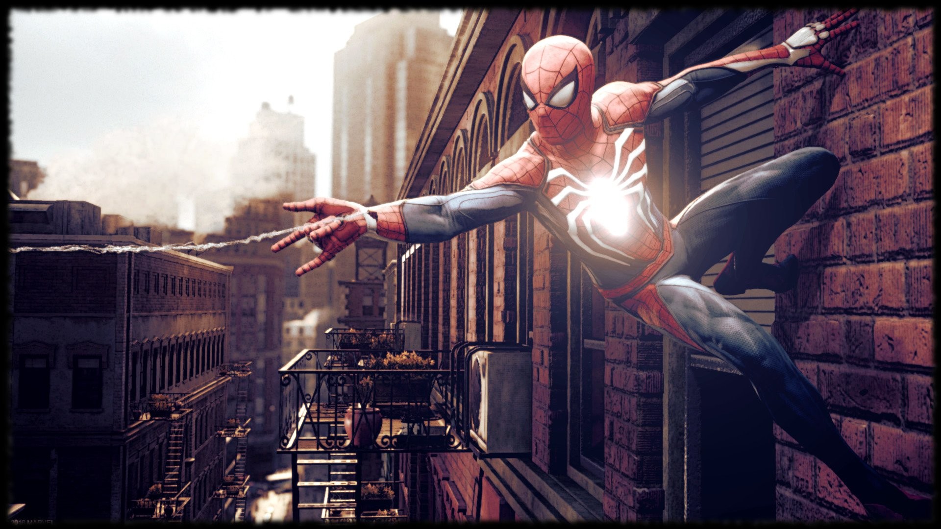 Spider-Man (PS4), Marvel's Spider-Man, Insomniac Games, Città, Videogioco, sfondo desktop 1080p
