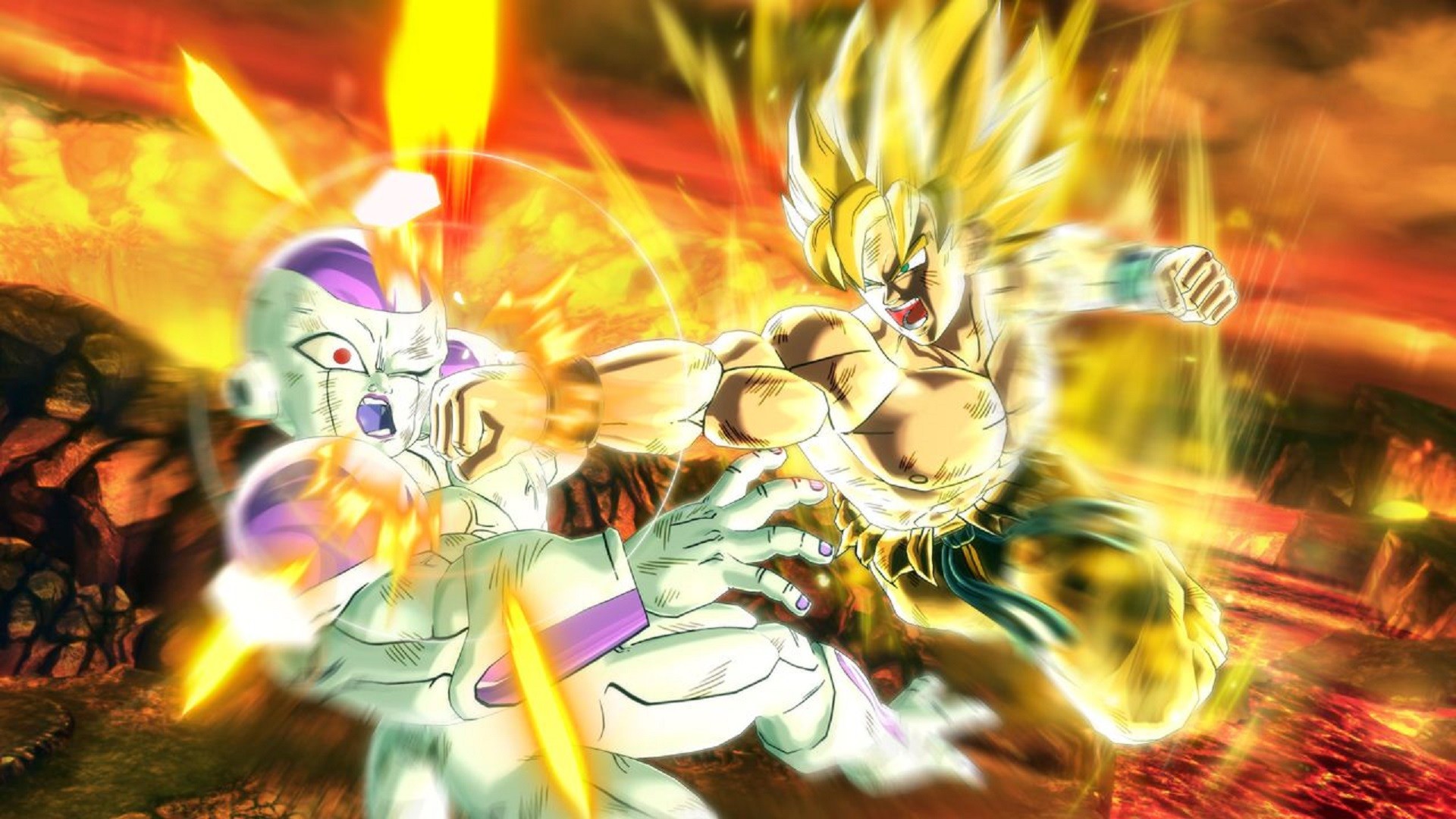 Goku, Freezer, Dragon Ball Z: La resurrezione di F, Full HD, wallpaper per PC