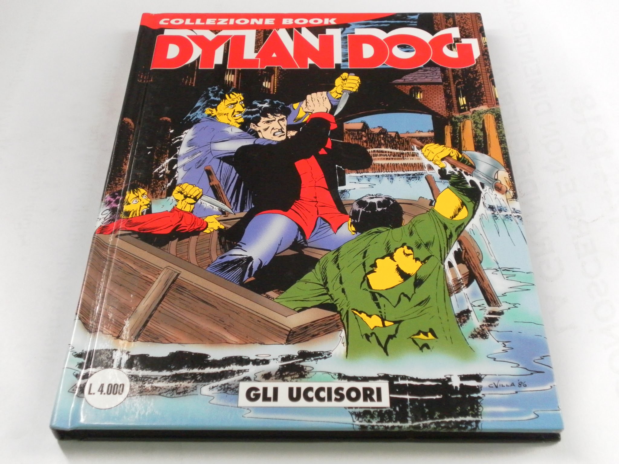 Dylan Dog, Gli uccisori, Collezione Book, Albo, Full HD, schermata di blocco iPad
