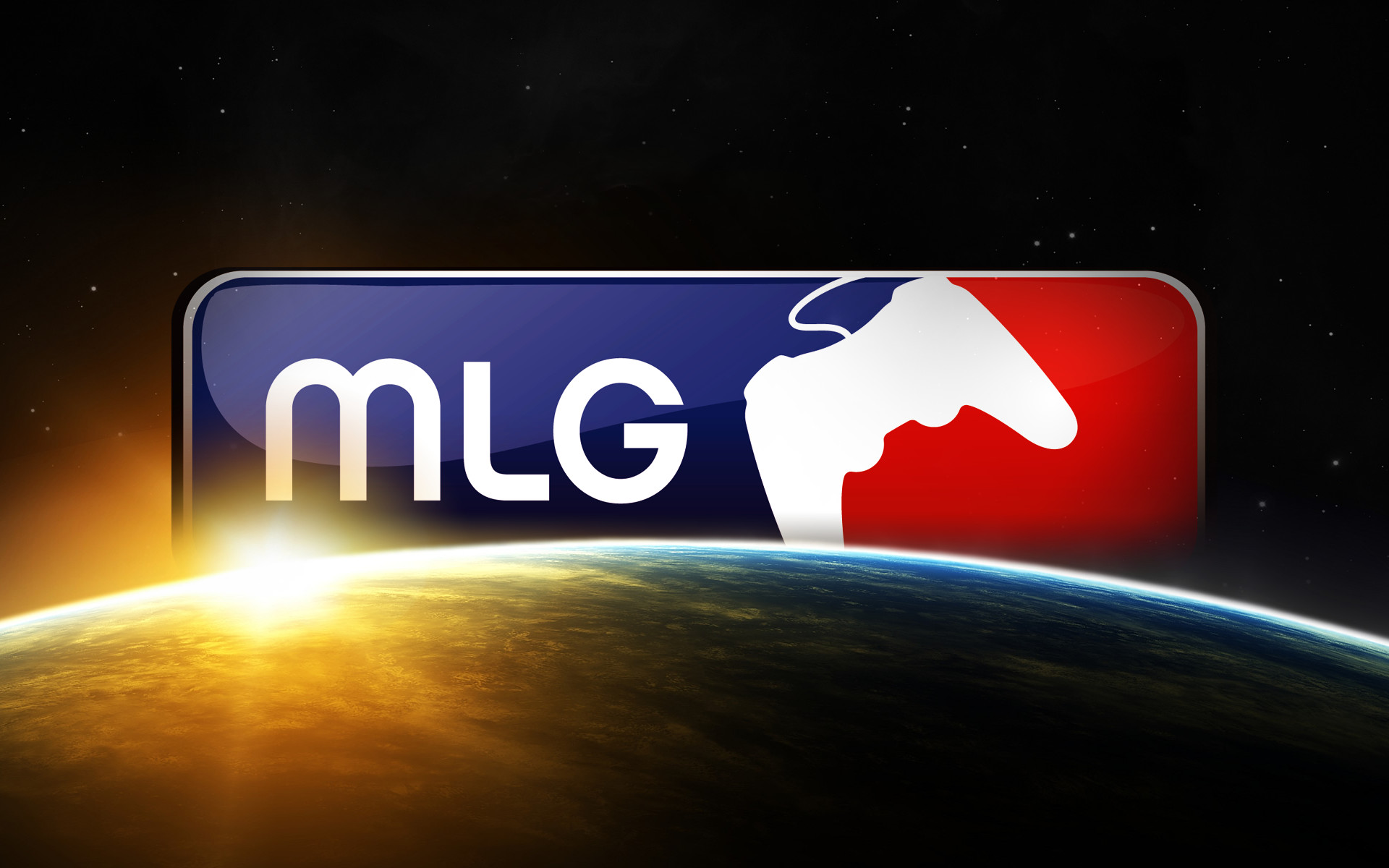 Major League Gaming, MLG, Logo, Pianeta, sfondo PC