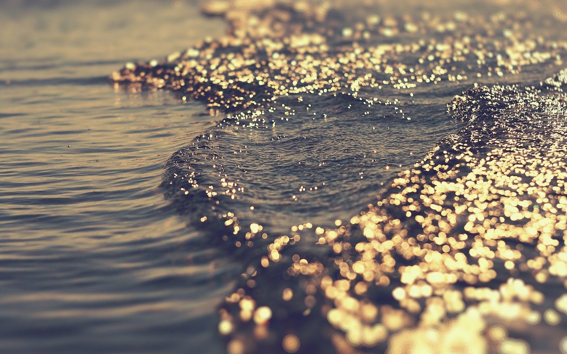 Riva, Acqua scintillante, Bokeh, immagine di sfondo Huawei