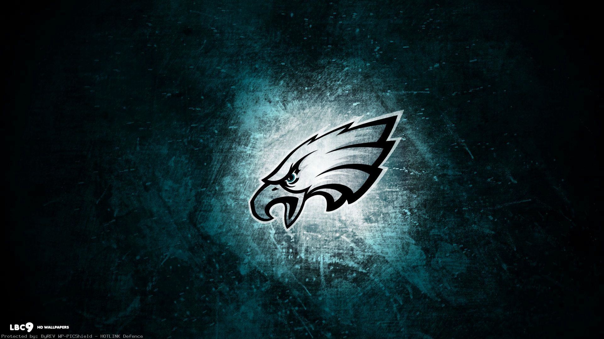Philadelphia Eagles, NFL, Logo, Football americano, Full HD, sfondo per PC