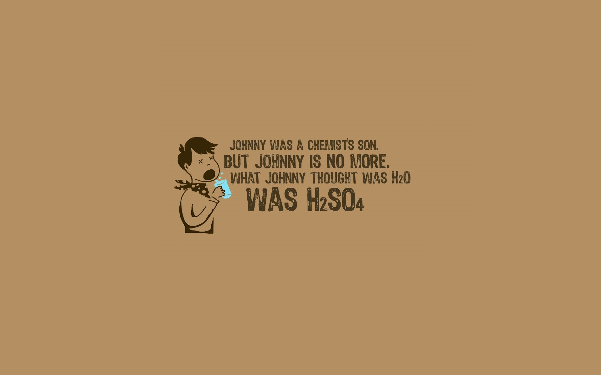 H2SO4, Battuta, Johnny, Marrone, 1920x1200, sfondo per PC