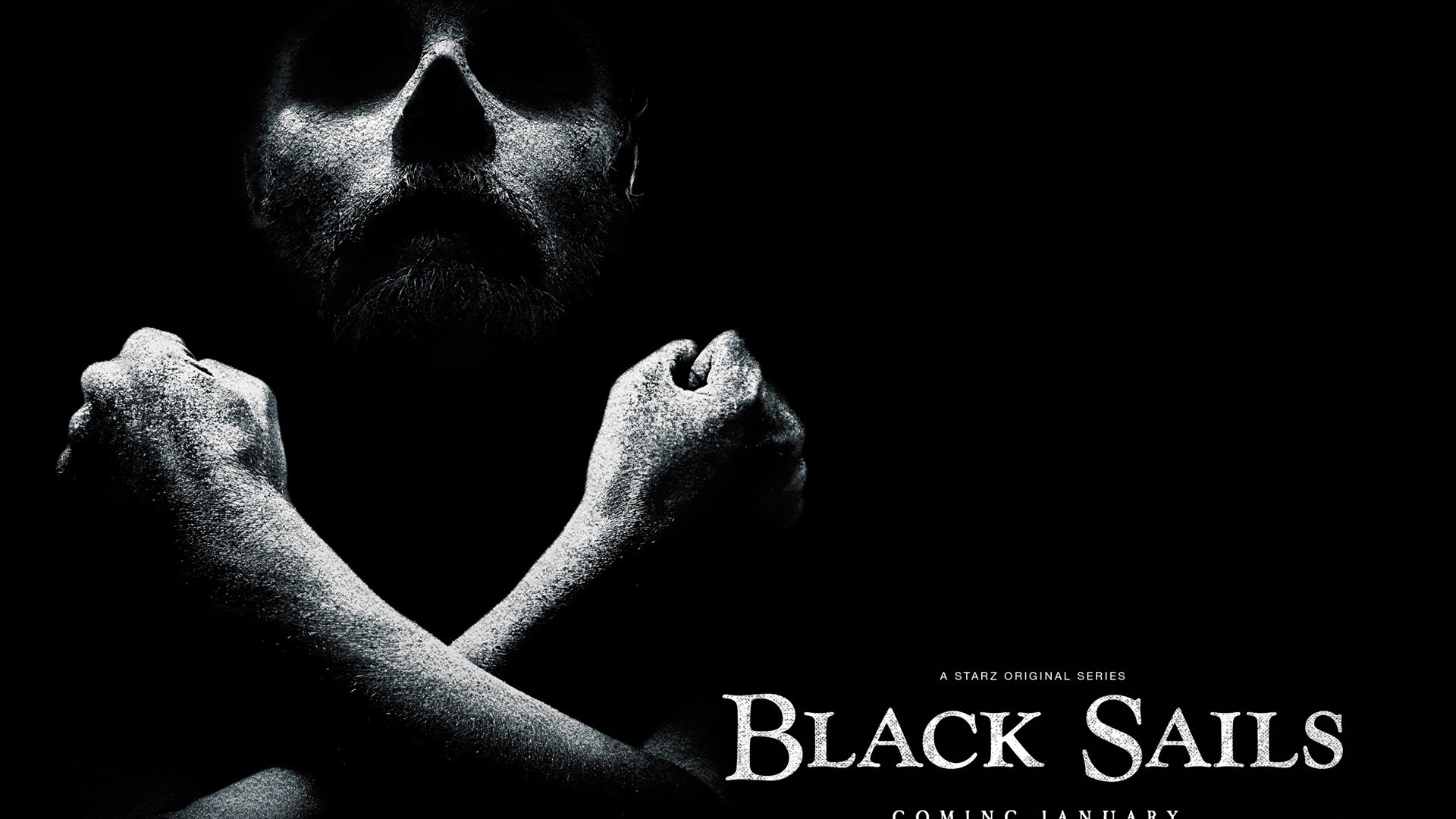 Black Sails, Capitano Flint, Braccia incrociate, Poster, Starz, 1920x1080, immagine di sfondo