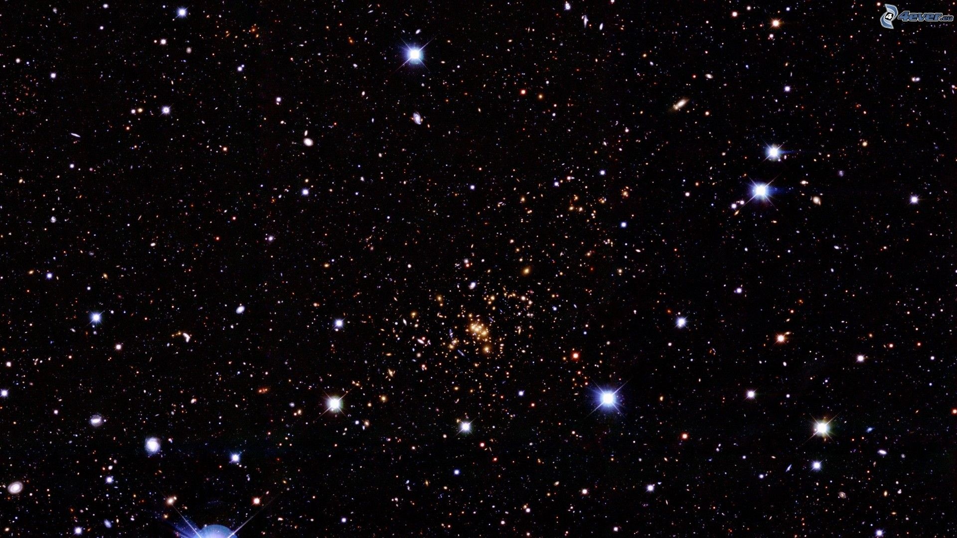 Ammasso stellare, Stelle, Spazio profondo, 1920x1080, immagine di sfondo