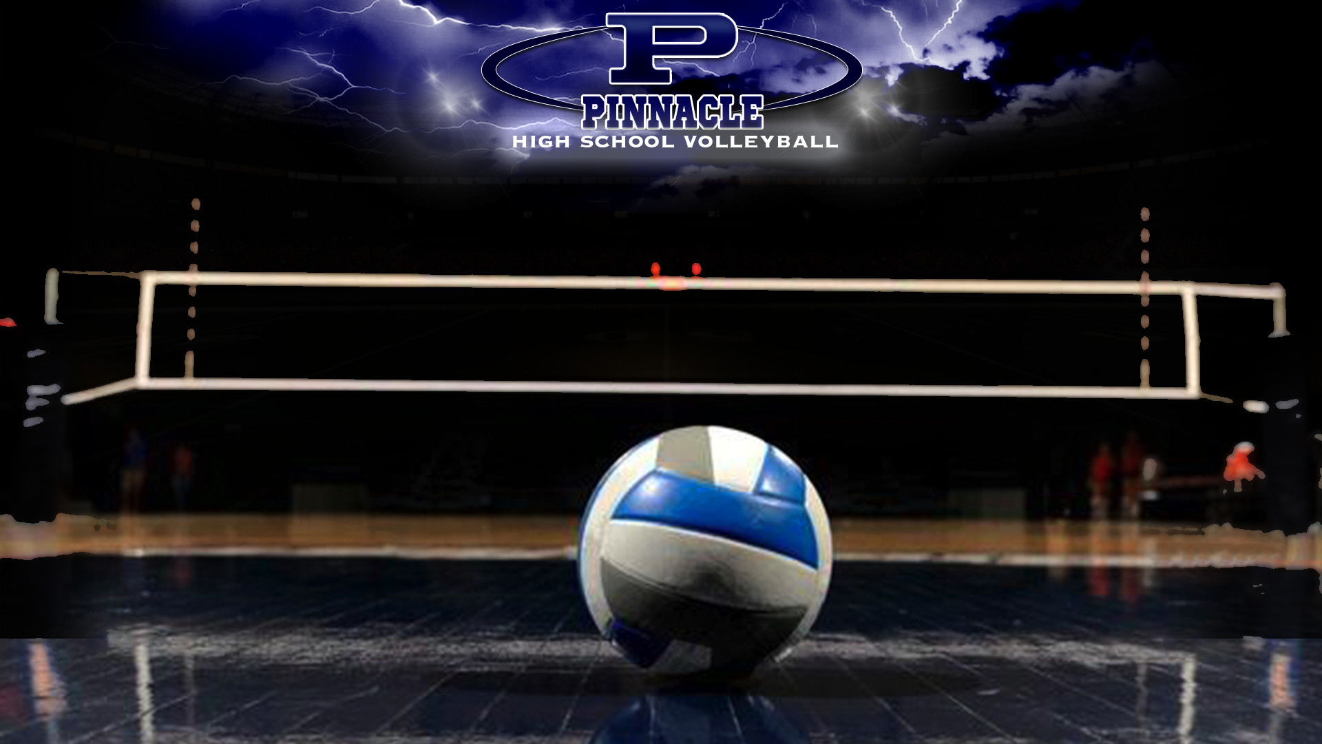 Pinnacle High School, Pallavolo, Pallone da pallavolo, Campo, Fulmini, sfondo per portatile