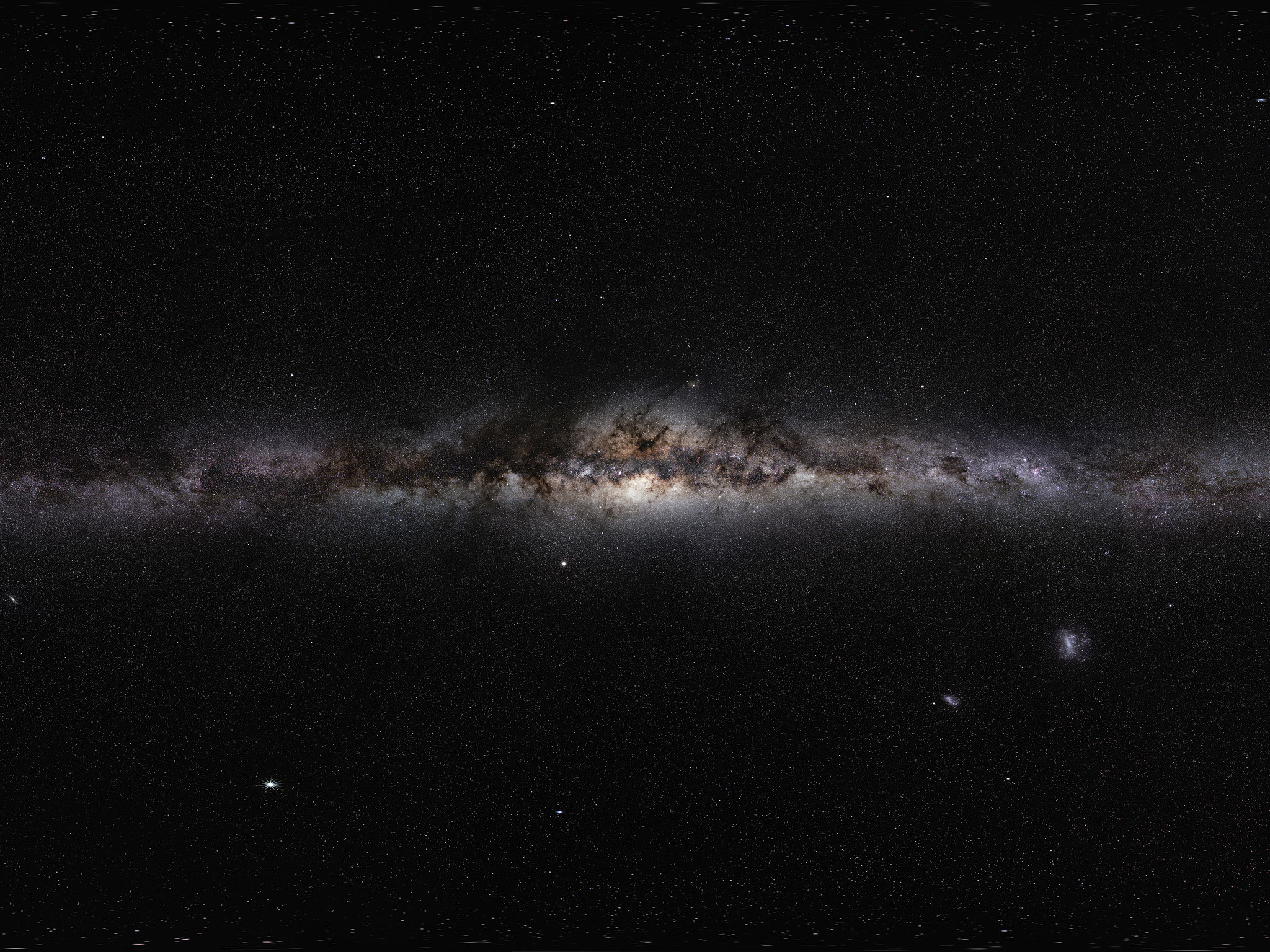 Via Lattea, Spazio, Stelle, sfondo per iPad e tablet