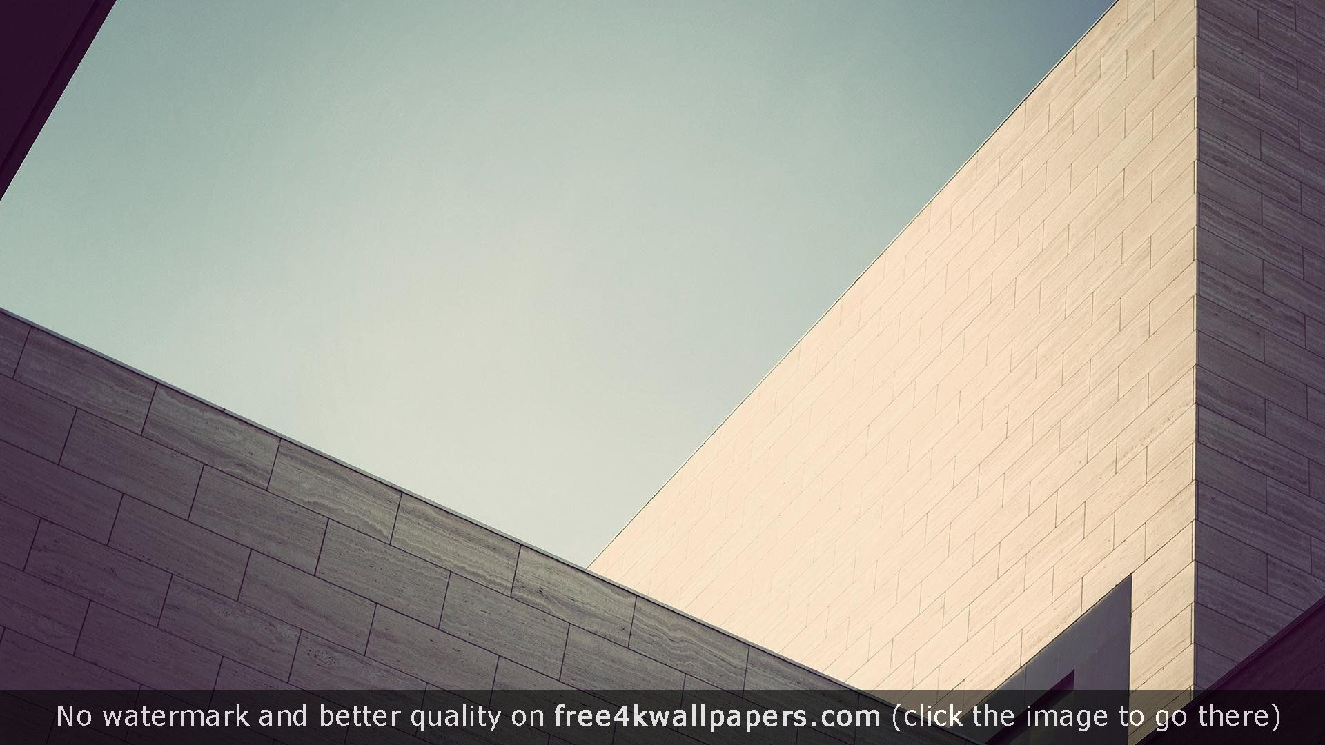 Architettura moderna, Facciata, Geometria, Cielo, Full HD 1080p, sfondo desktop