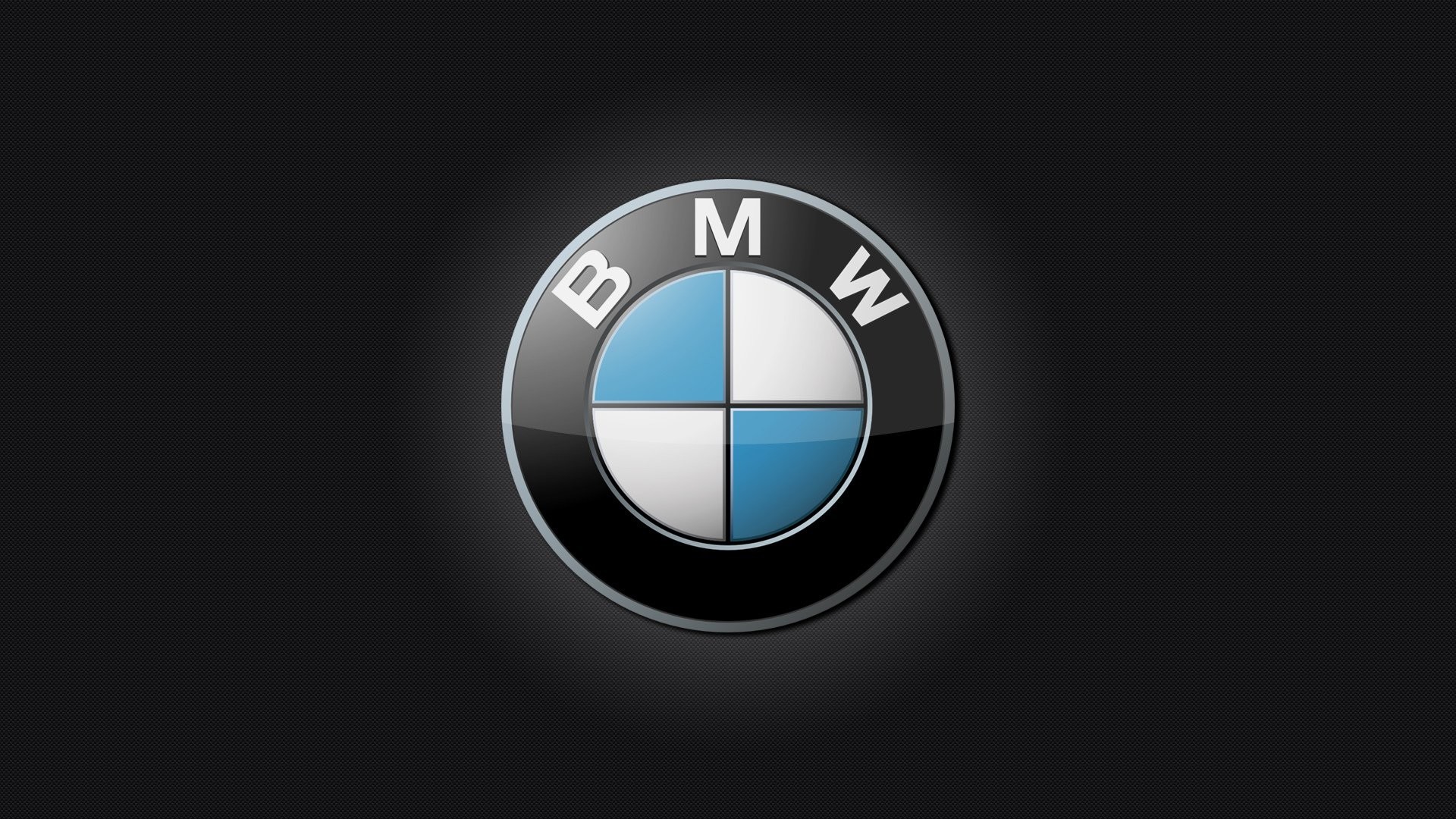 Logo BMW, BMW, Sfondo nero, Minimalismo, Full HD, wallpaper per portatile