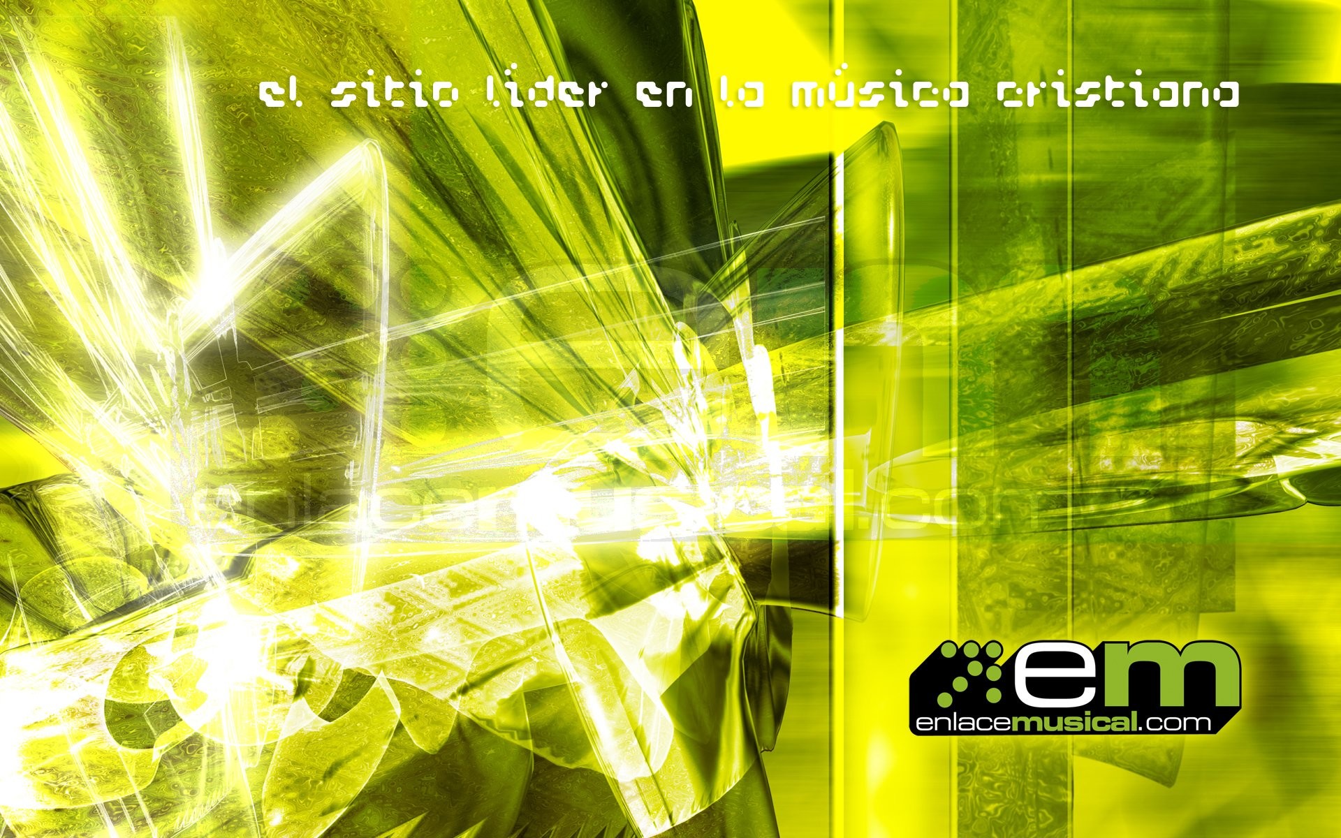 Musica cristiana, Arte astratta, Verde lime, 16:10 Full HD, sfondo widescreen