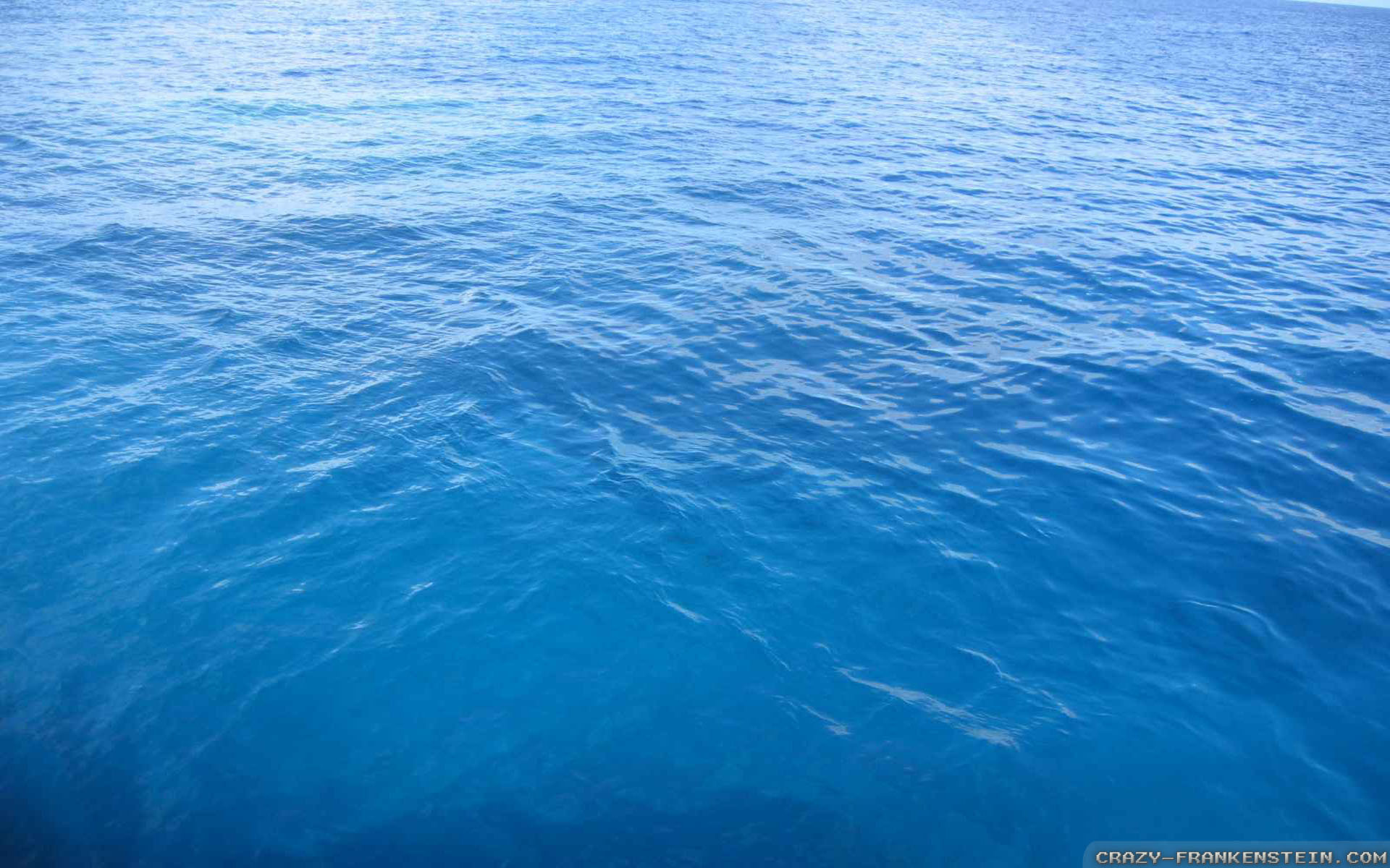 Oceano, Superficie dell'acqua, Blu, Increspature, 1920x1200, immagine di sfondo