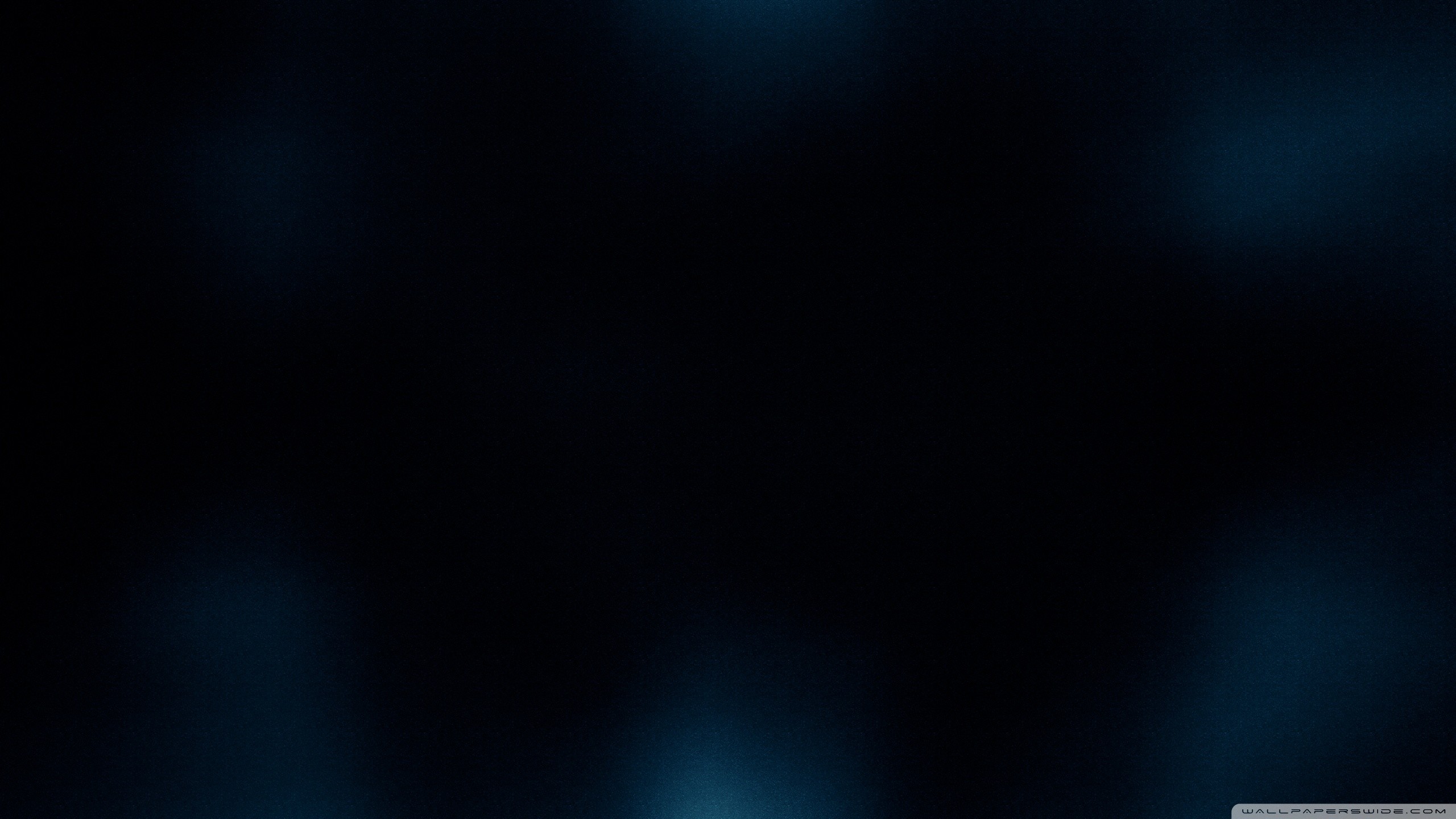 Blu notte, Bokeh, Scuro, Minimalismo, 2560x1440, sfondo per PC