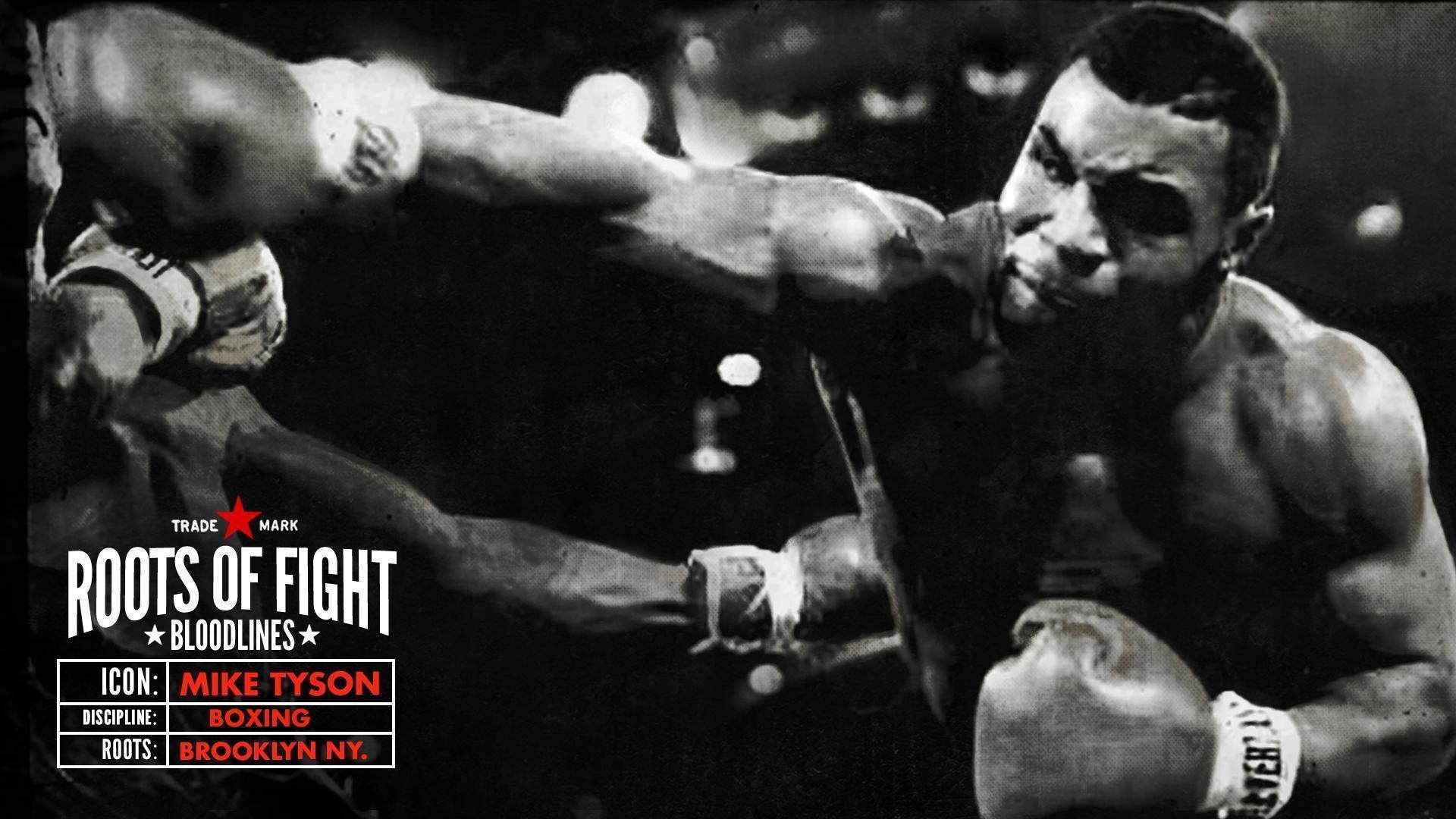 Mike Tyson, Roots of Fight, Pugno, Bianco e nero, Brooklyn, Full HD, sfondo desktop