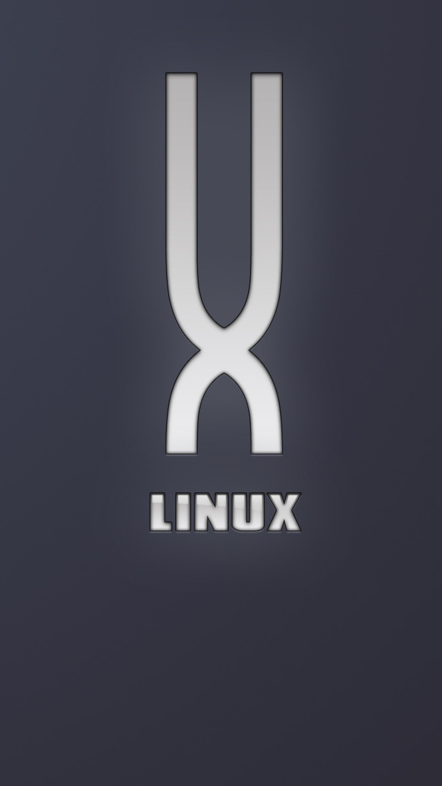 Preview wallpaper linux, os, logo 1440x2560, QHD+, sfondo per smartphone
