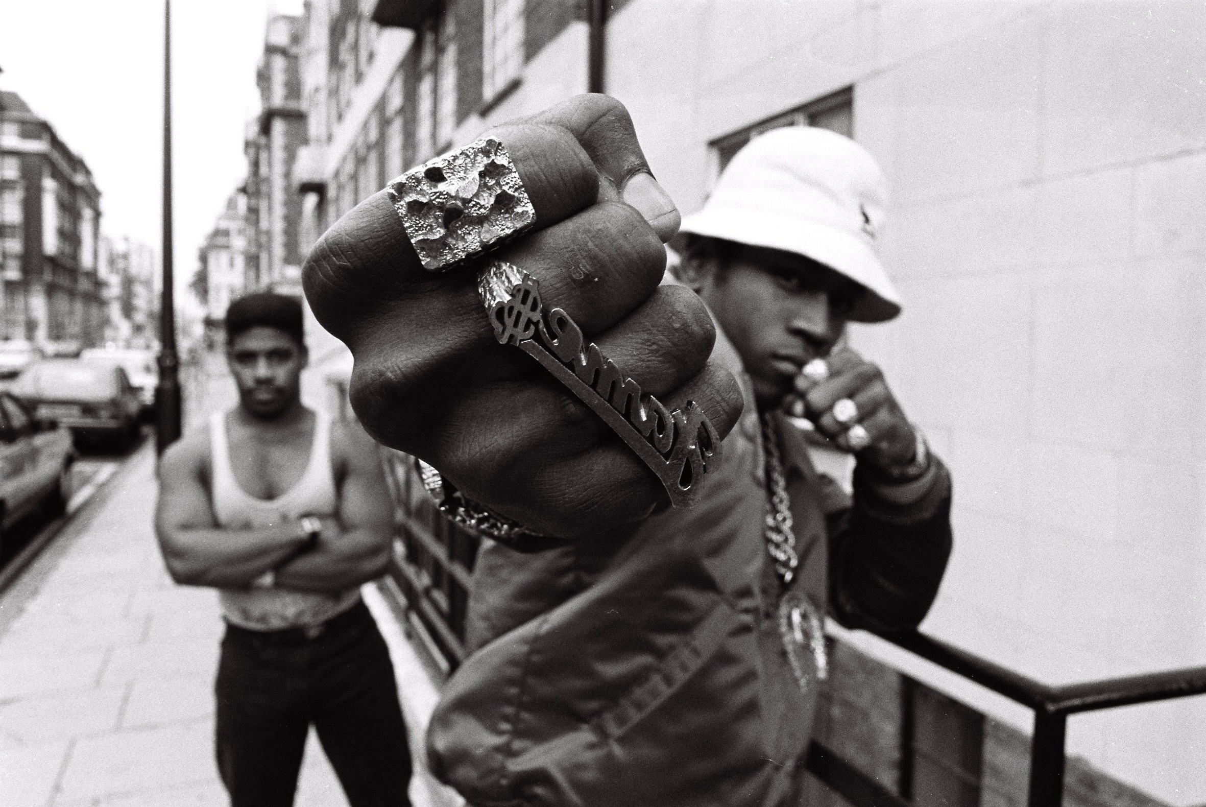 LL Cool J, Anello, Bianco e nero, Strada, Full HD, sfondo per portatile